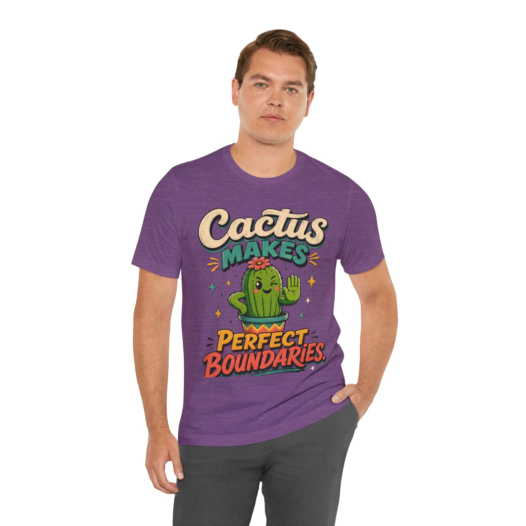 Color: Heather Team Purple | Mockup 2