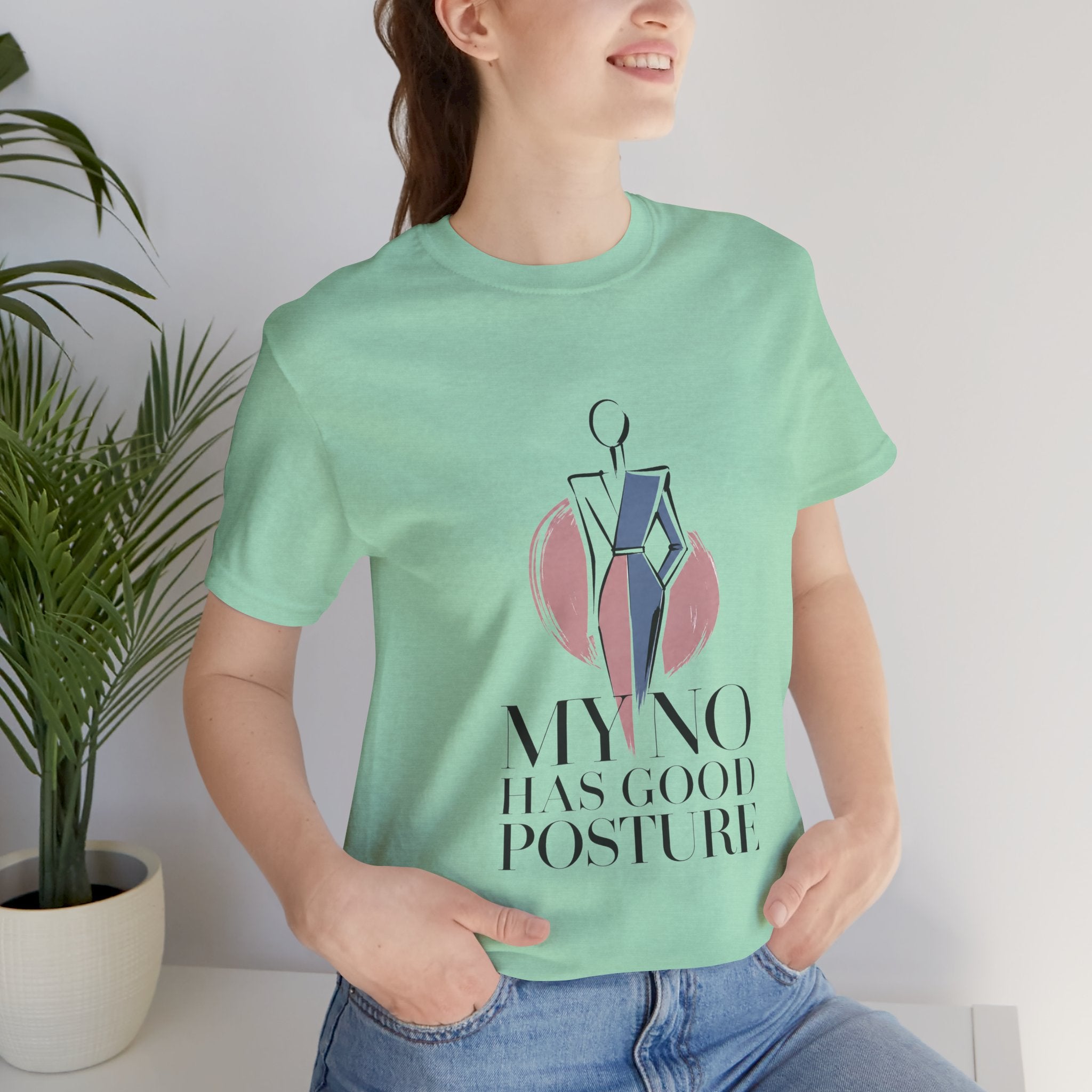 Color: Heather Mint | Mockup 3