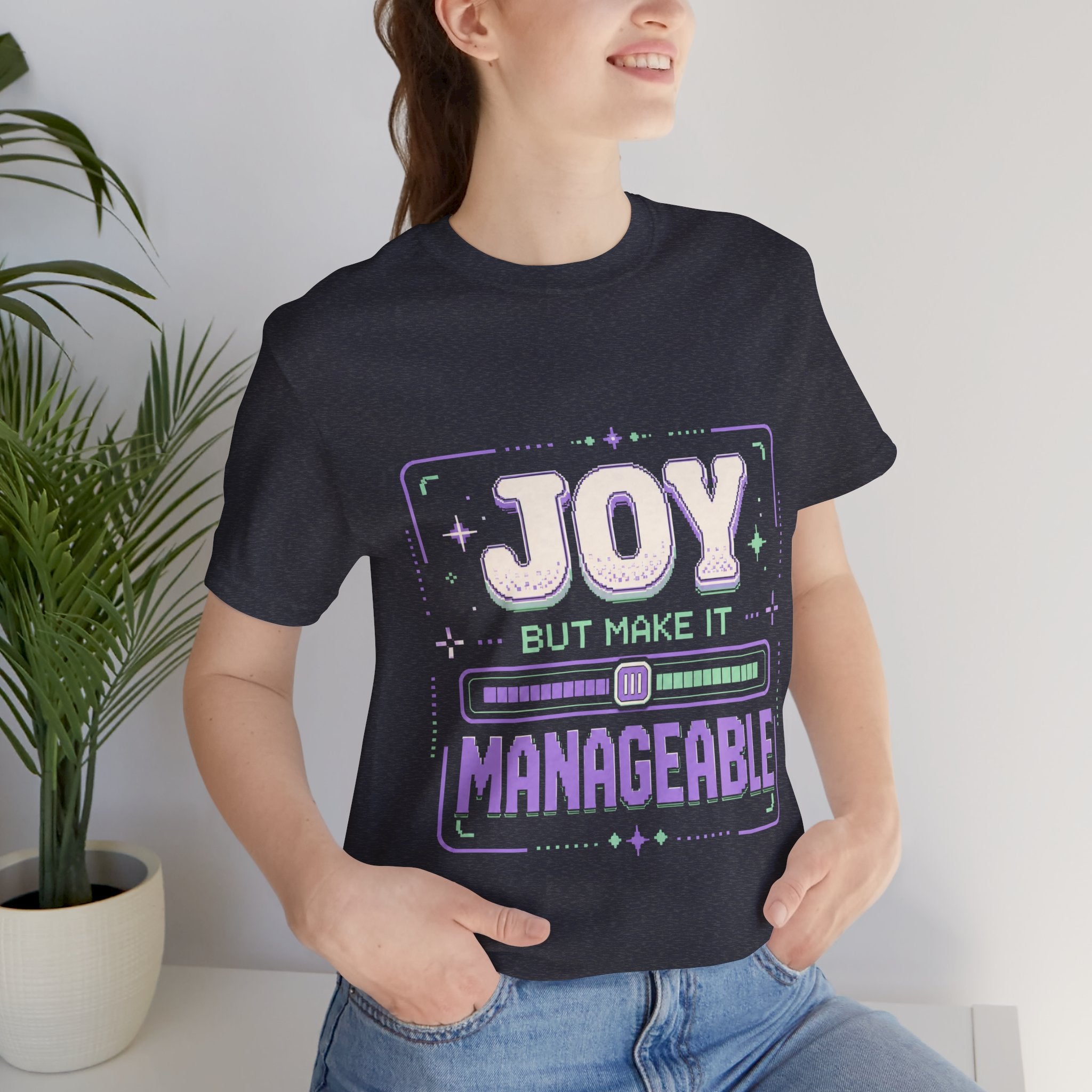 Color: Heather Navy | Mockup 3