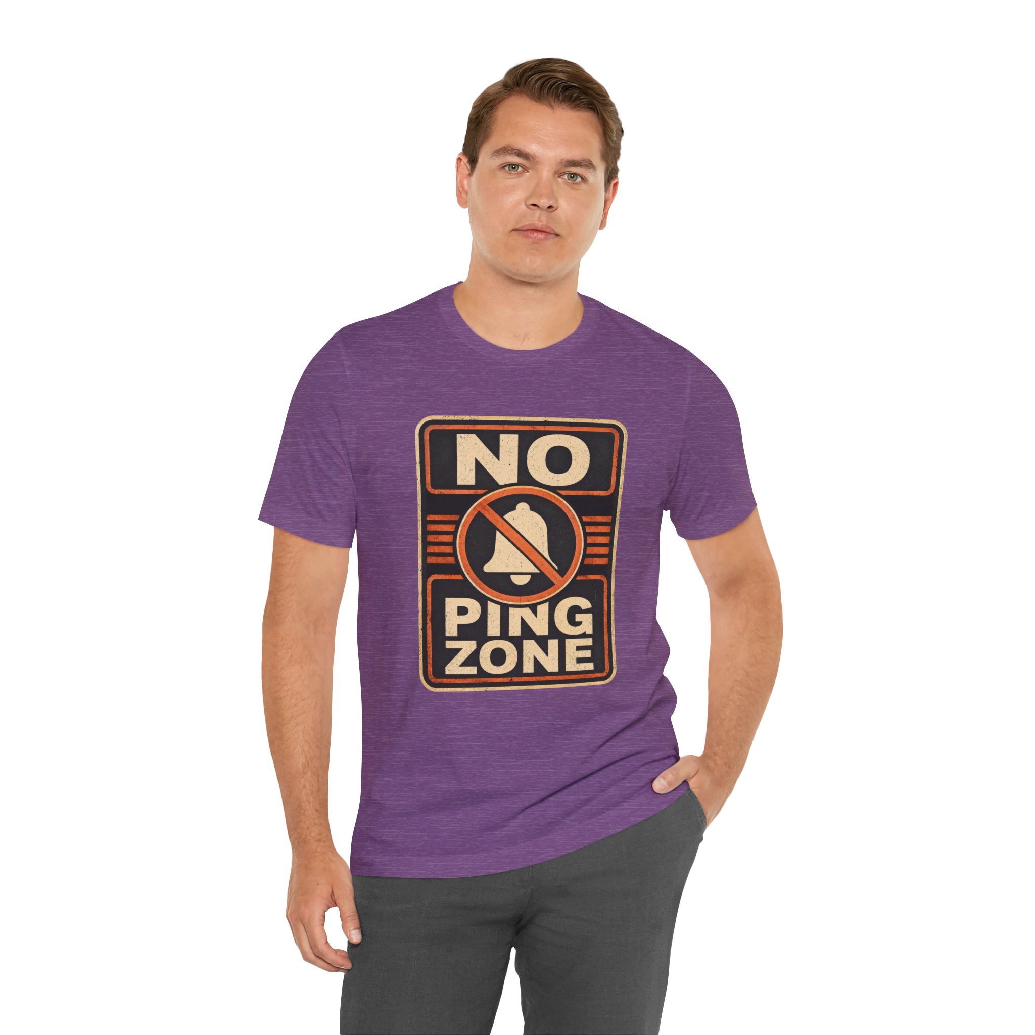 Color: Heather Team Purple | Mockup 2