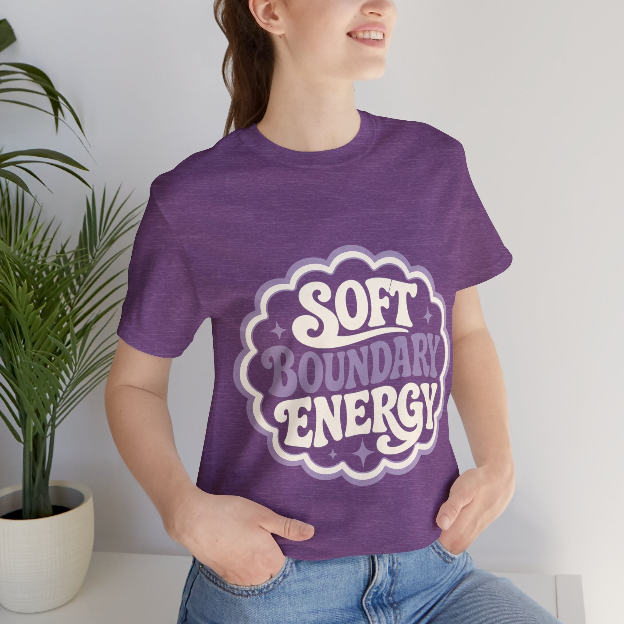 Color: Heather Team Purple | Mockup 3