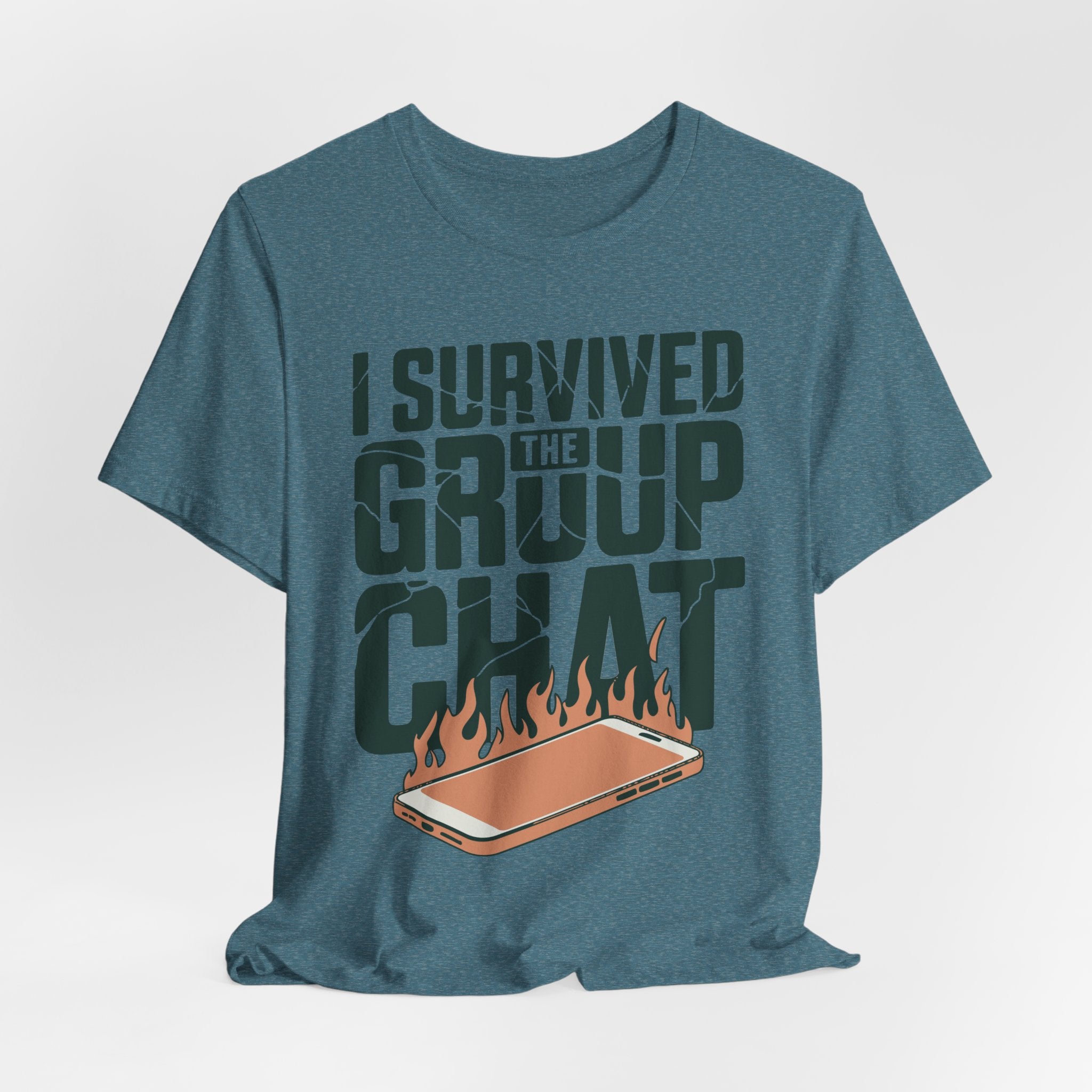 Color: Heather Deep Teal | Mockup 3