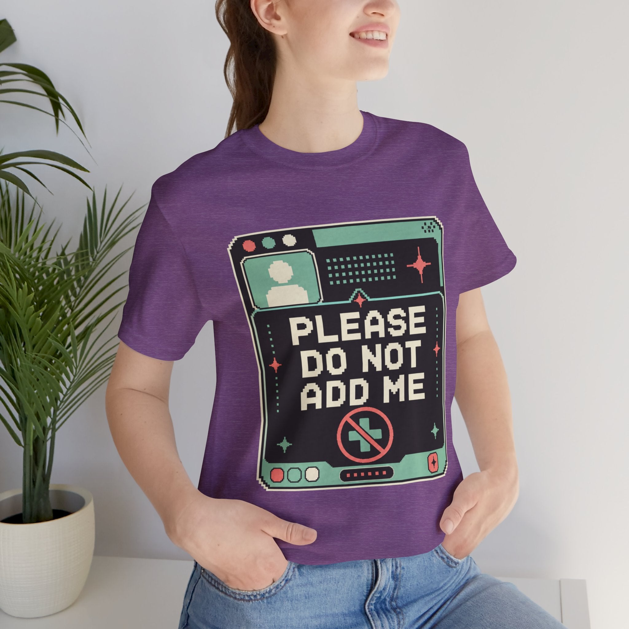 Color: Heather Team Purple | Mockup 3