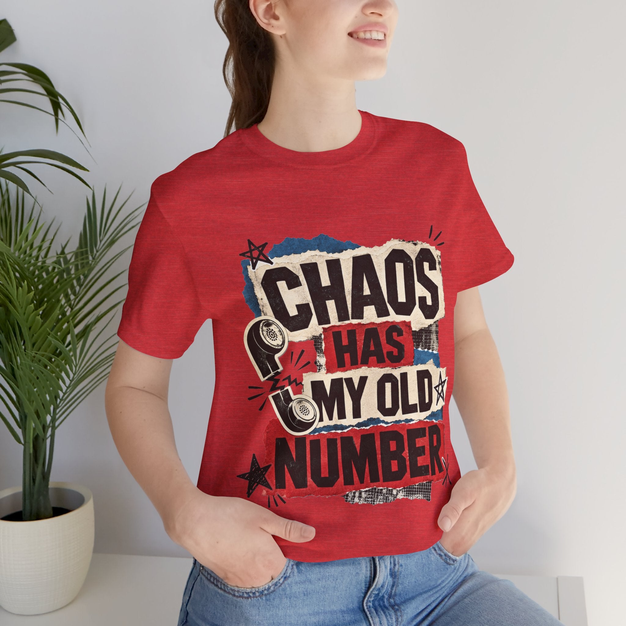 Color: Heather Red | Mockup 3