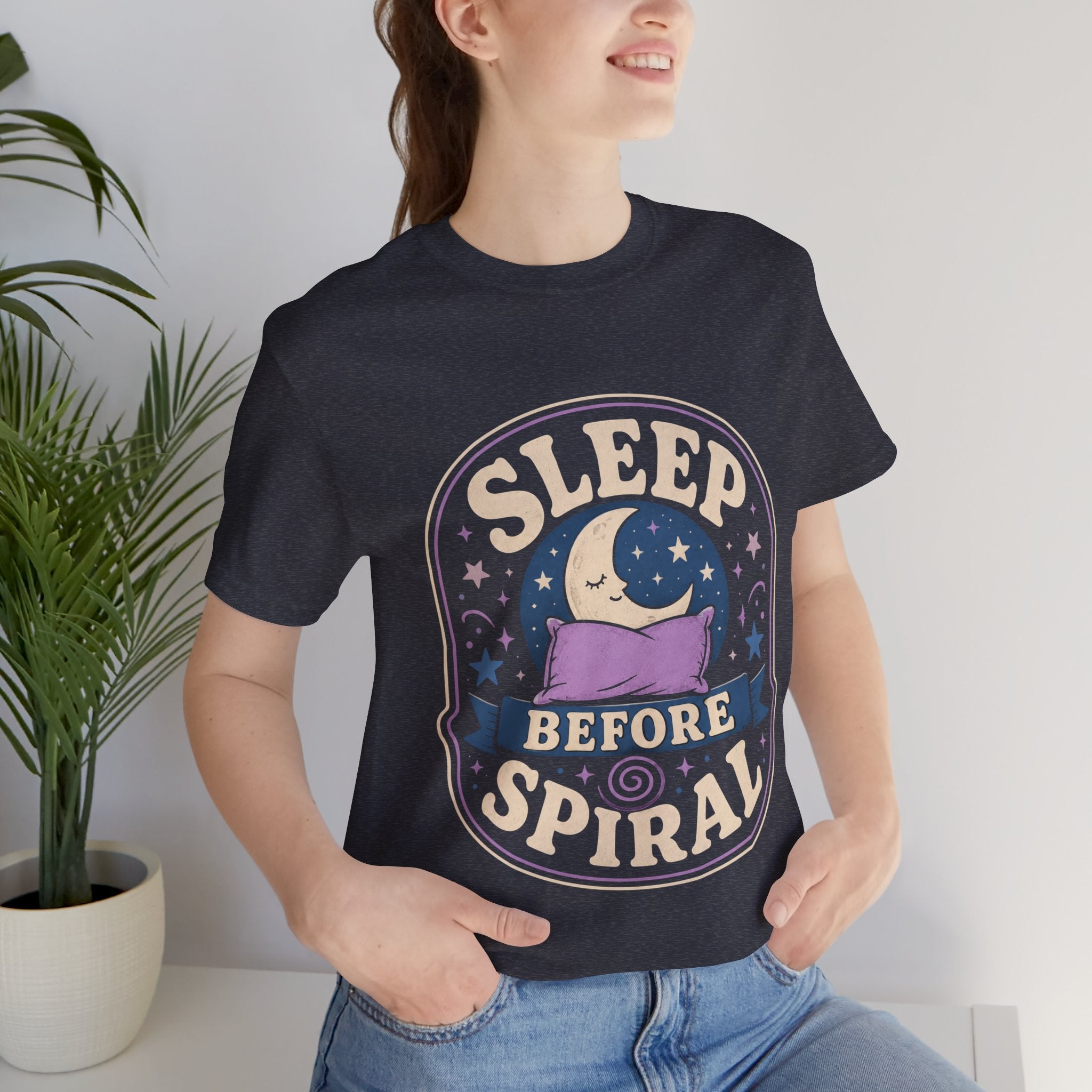 Color: Heather Navy | Mockup 3