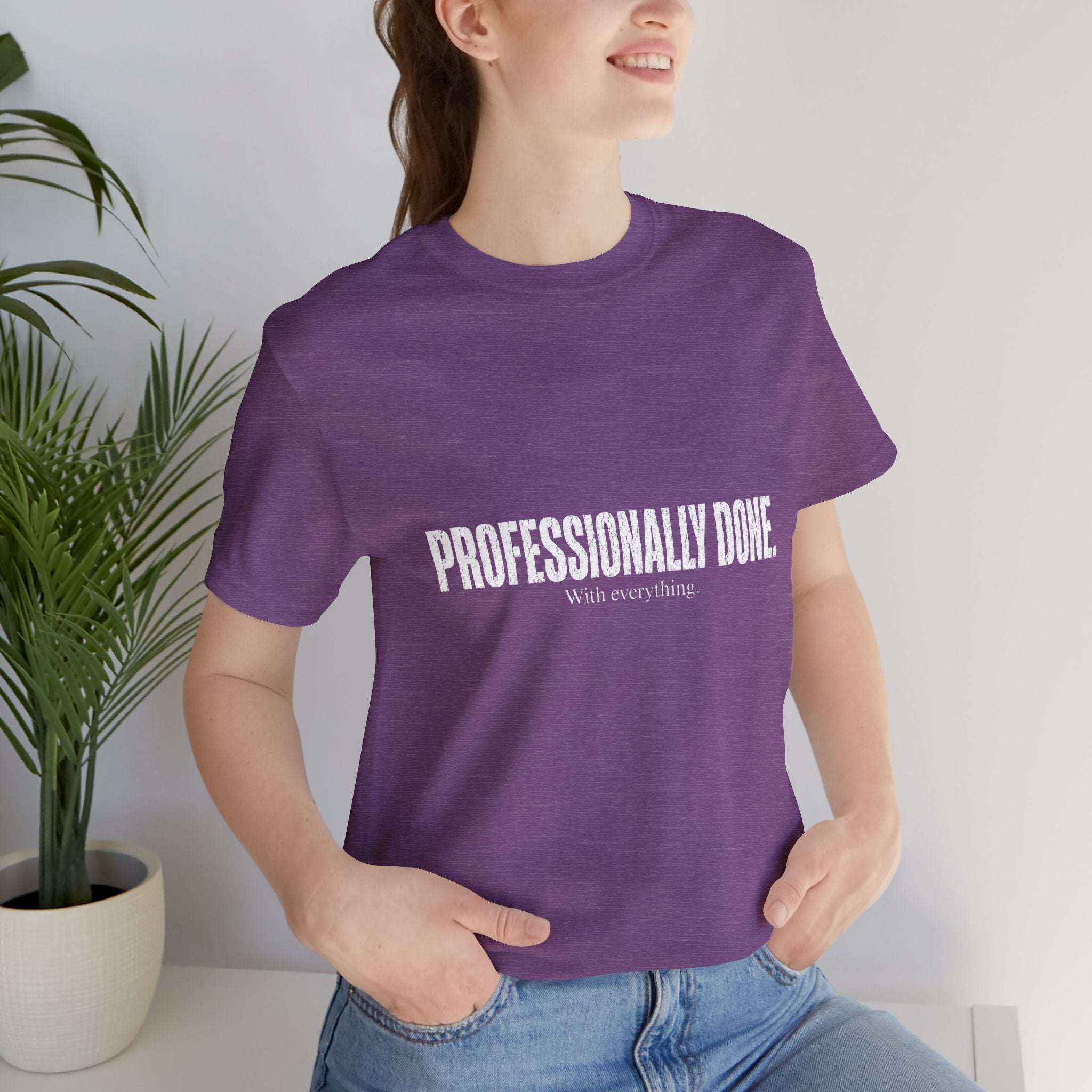 Color: Heather Team Purple | Mockup 3