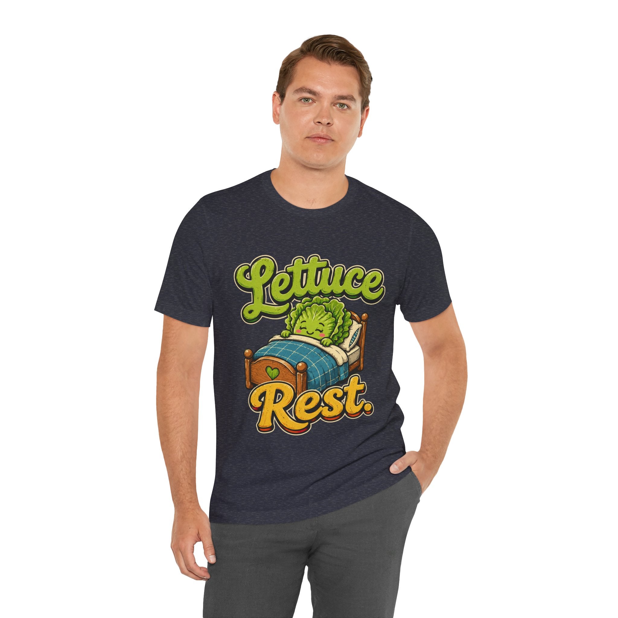 Color: Heather Navy | Mockup 2