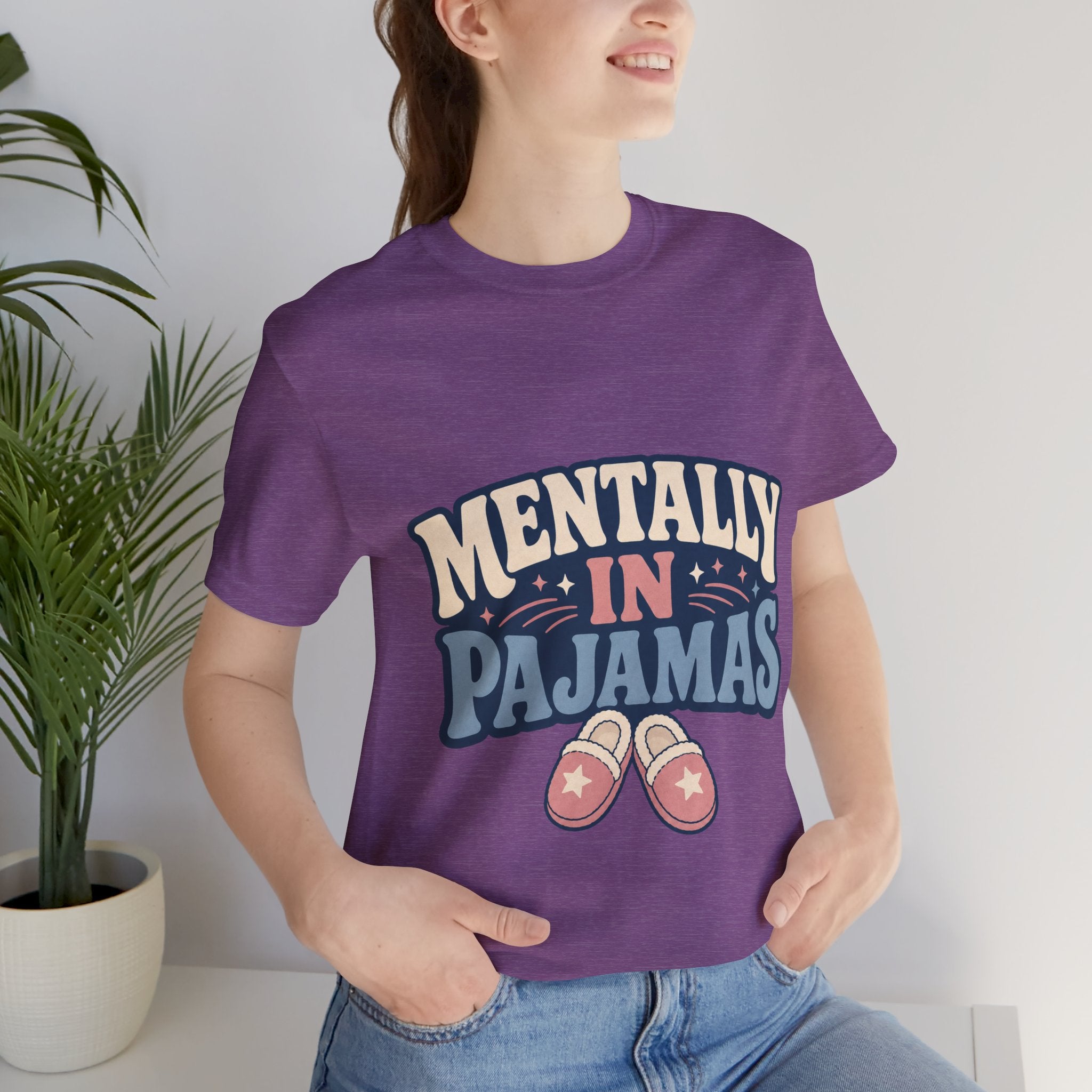 Color: Heather Team Purple | Mockup 3