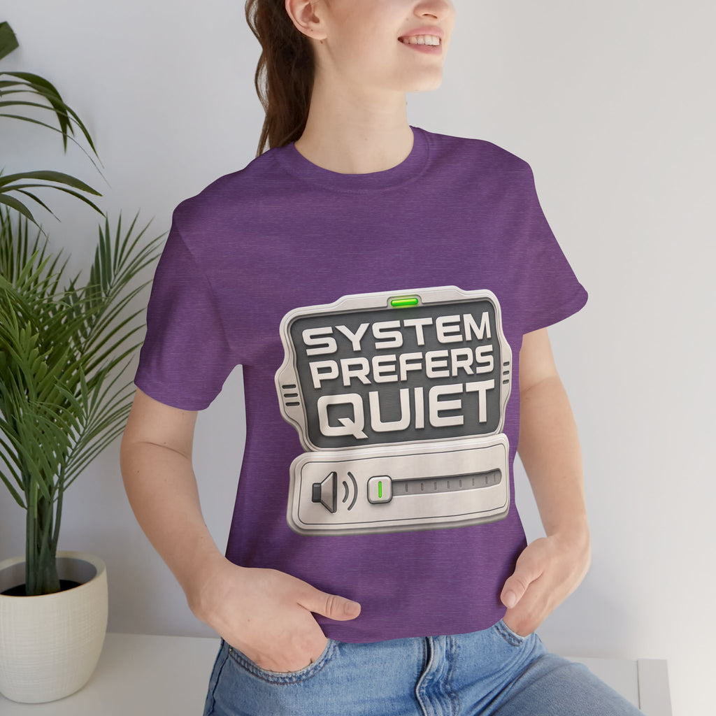 Color: Heather Team Purple | Mockup 3