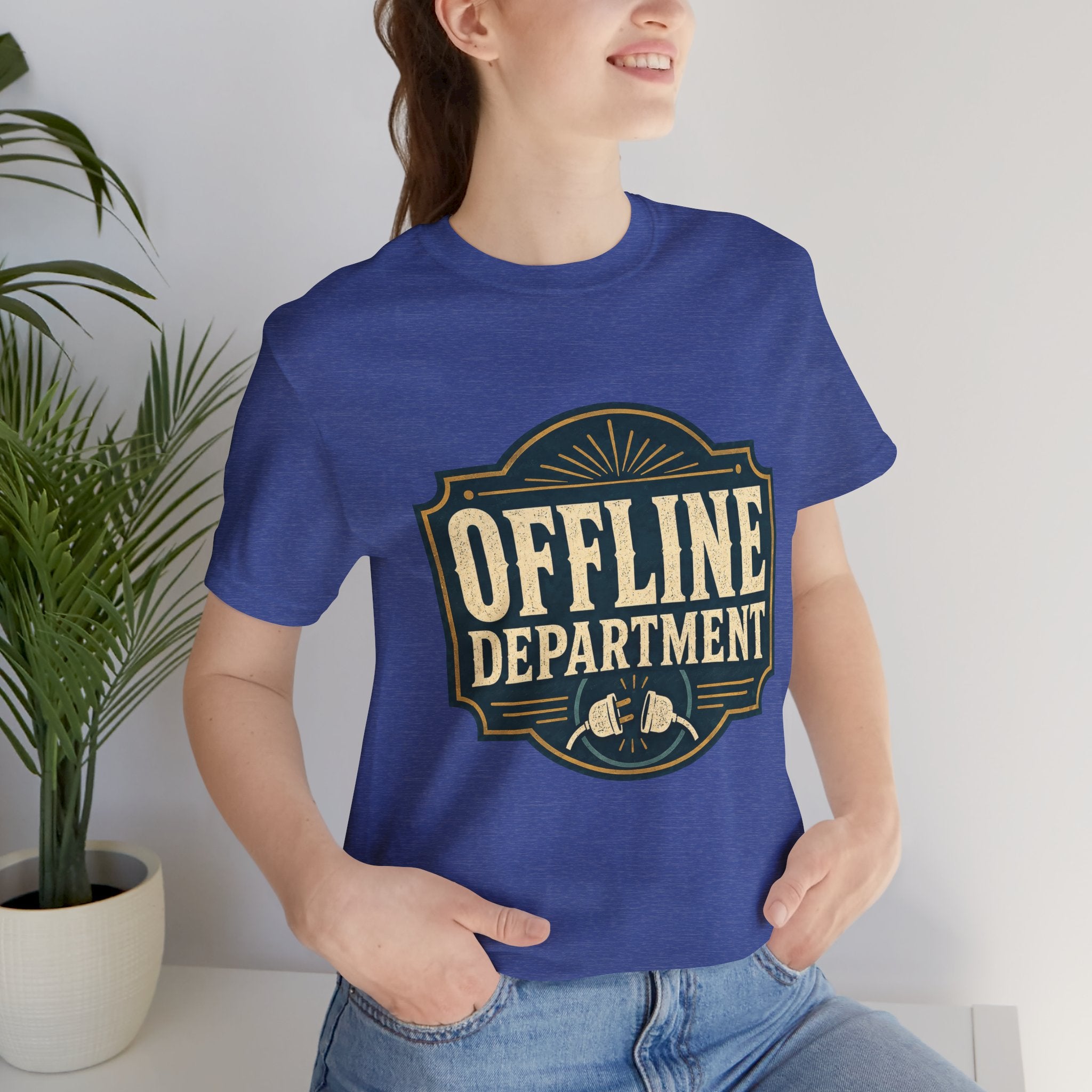 Color: Heather True Royal | Mockup 3