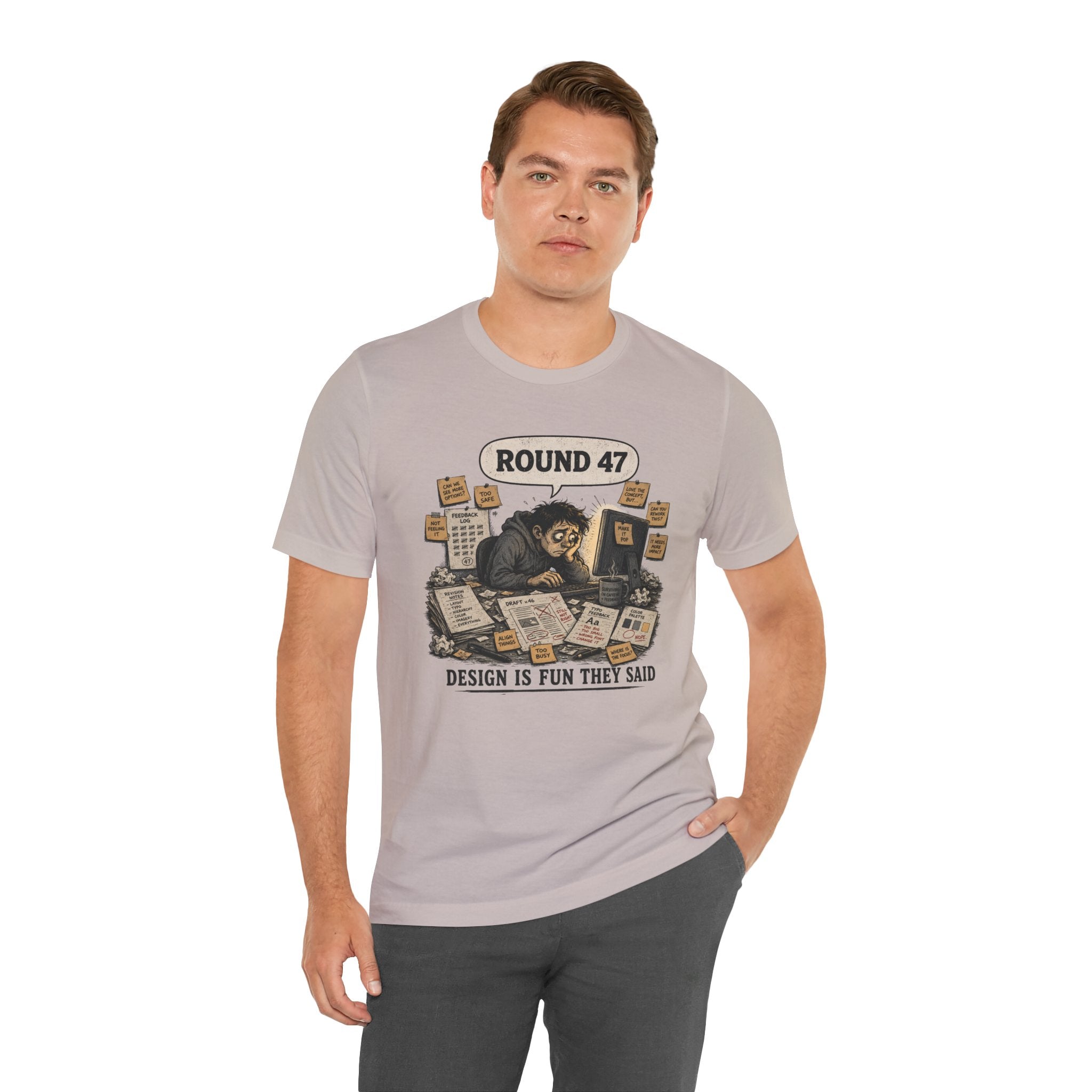 Color: Heather Cool Grey | Mockup 2