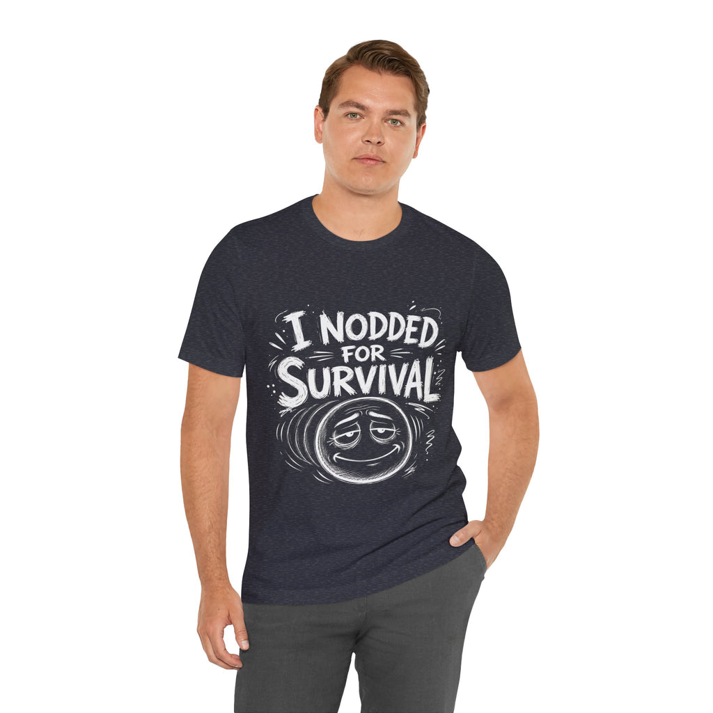 Color: Heather Navy | Mockup 2