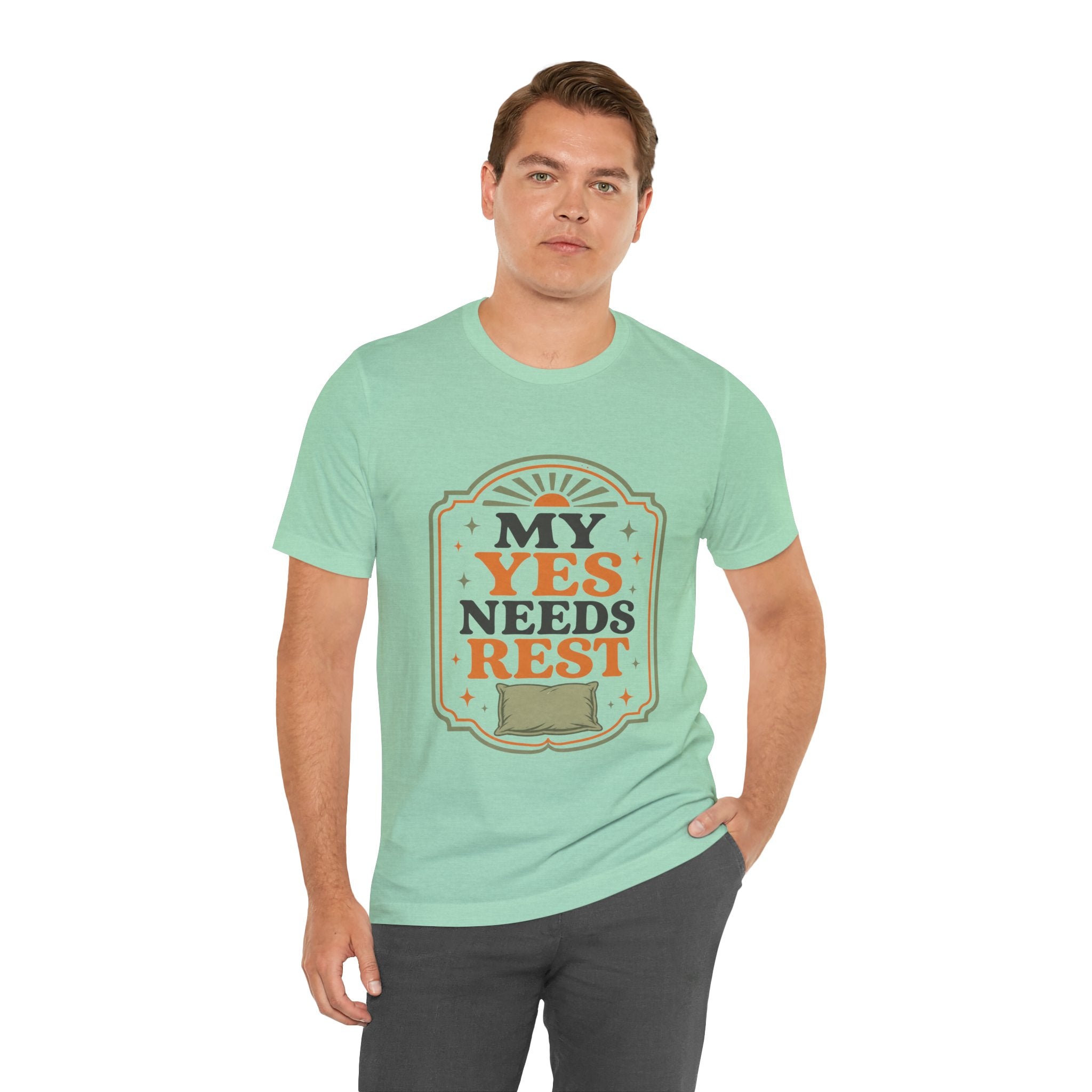 Color: Heather Mint | Mockup 2