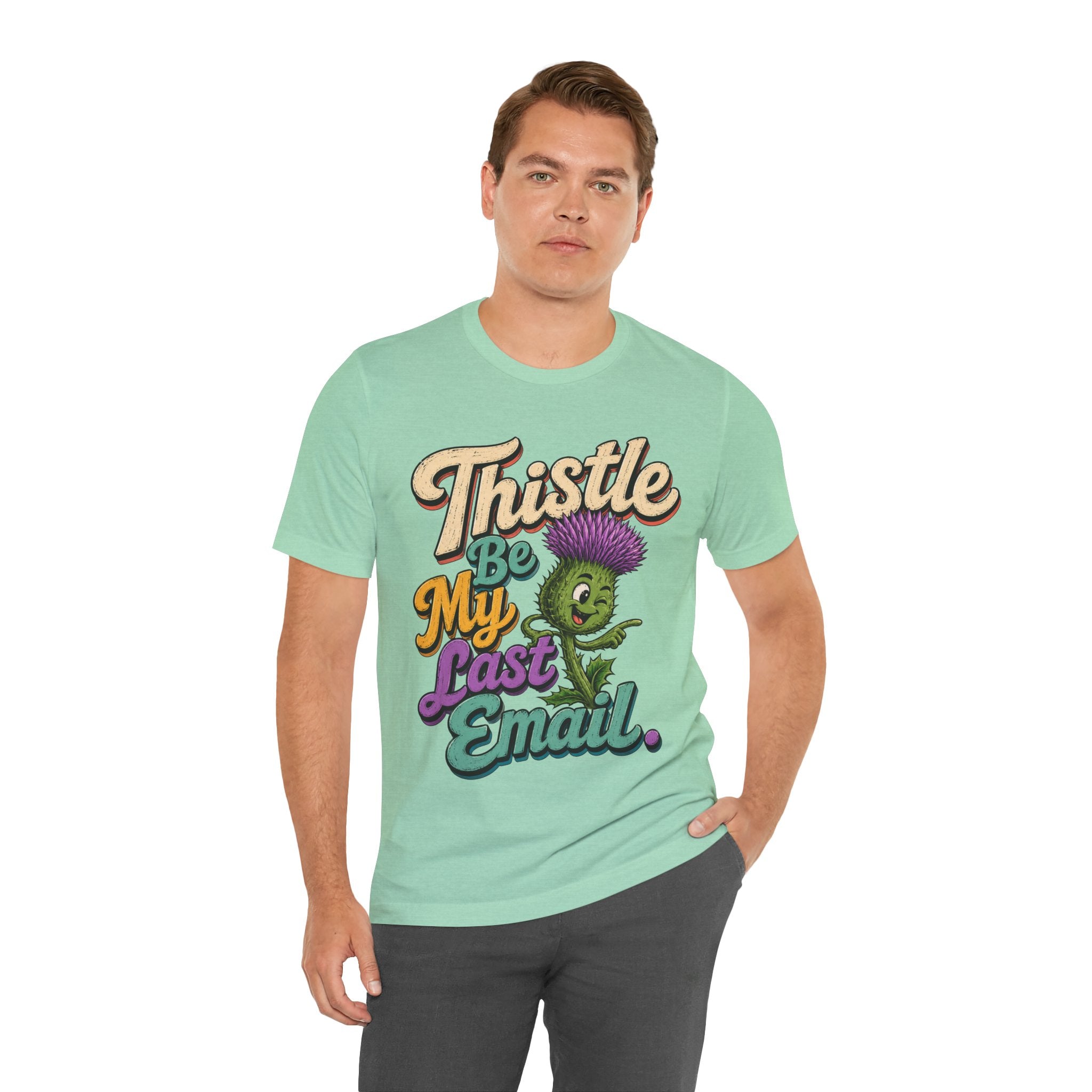Color: Heather Mint | Mockup 2