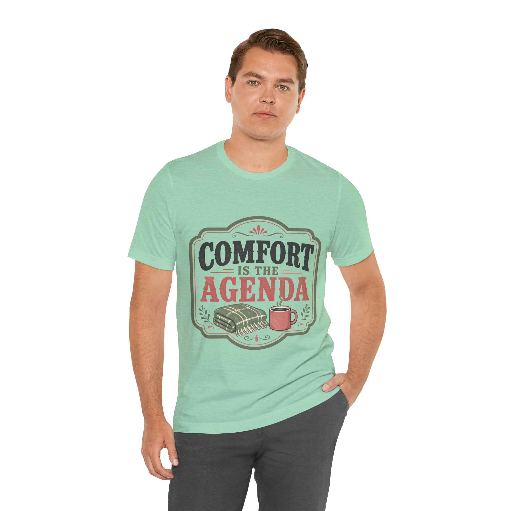 Color: Heather Mint | Mockup 2