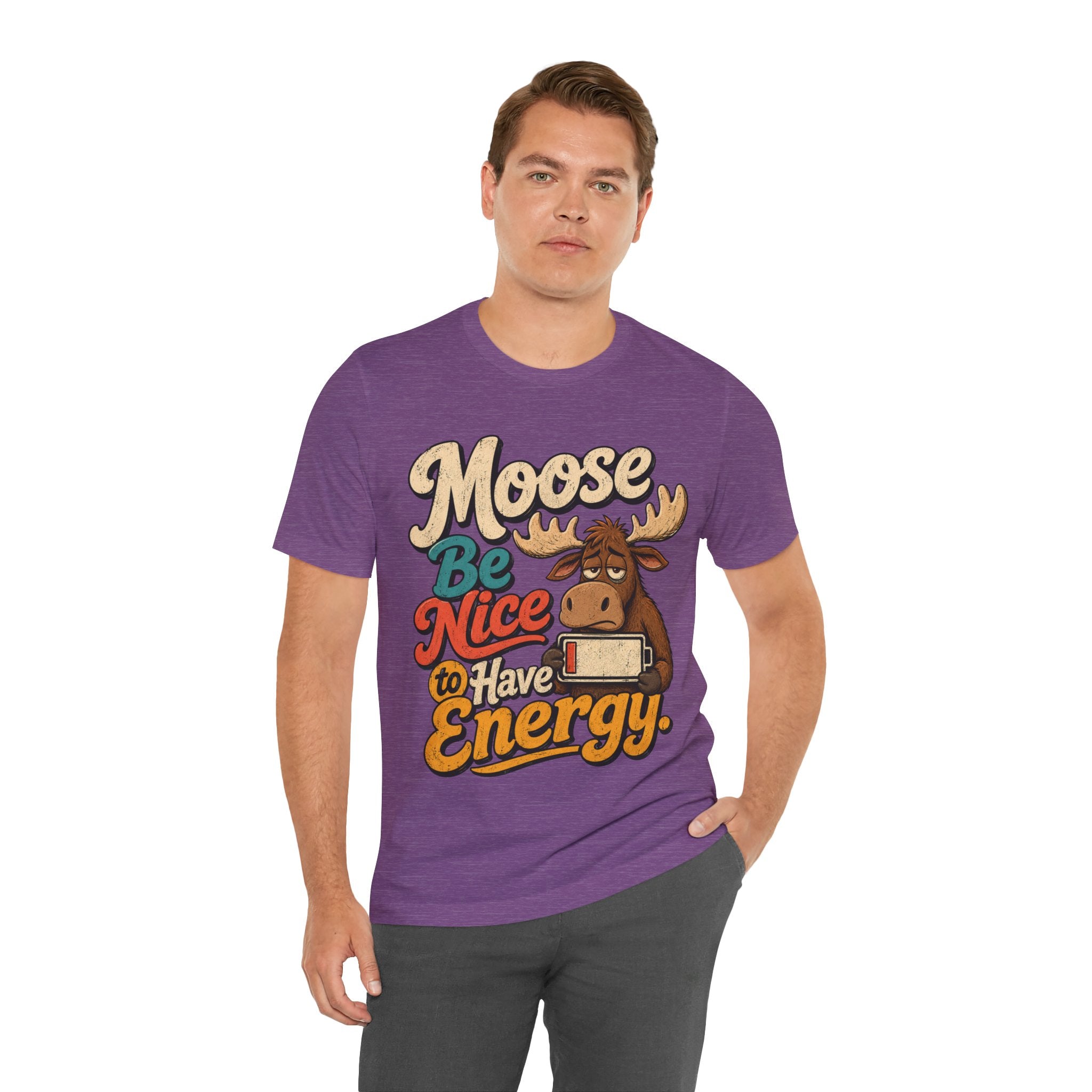 Color: Heather Team Purple | Mockup 2