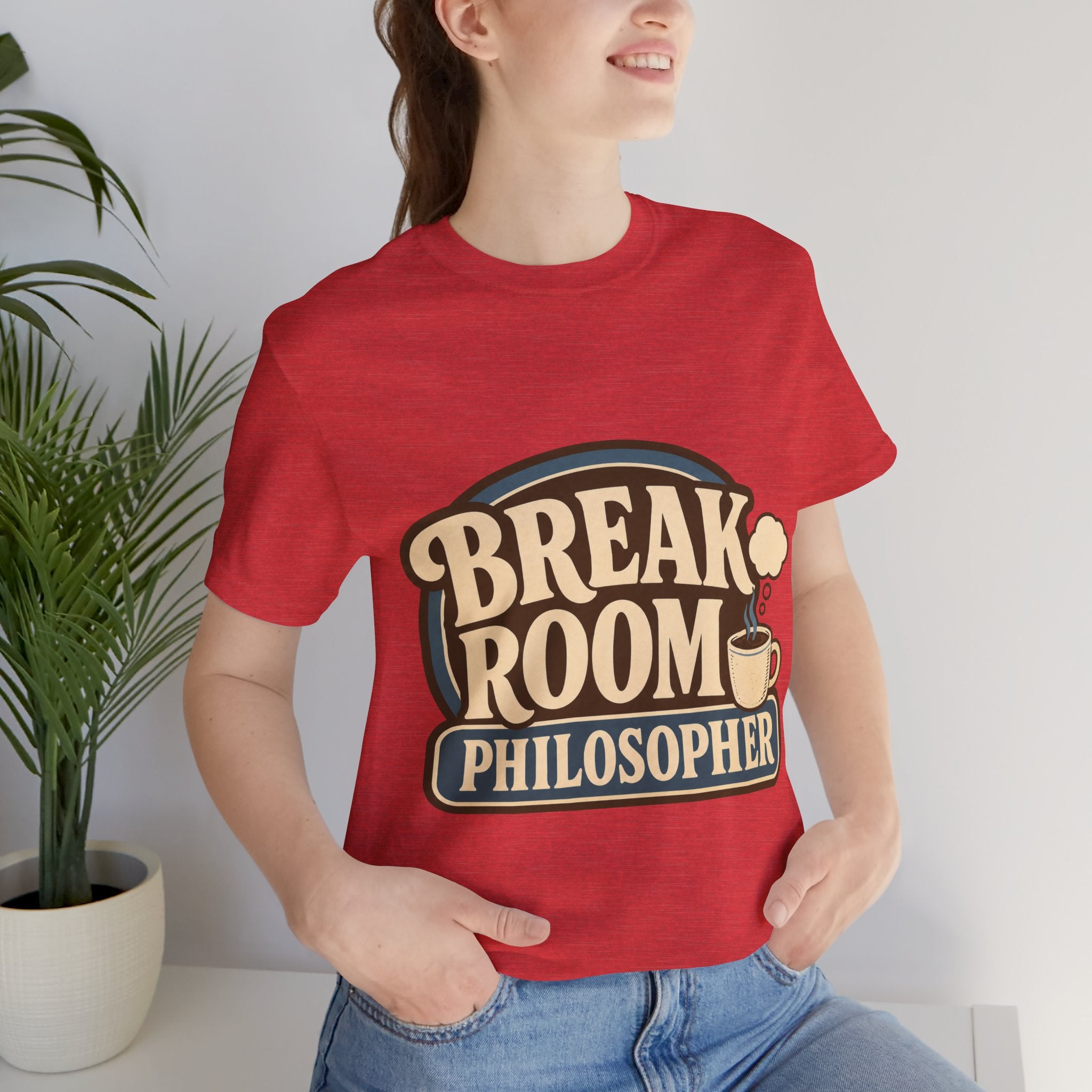 Color: Heather Red | Mockup 3
