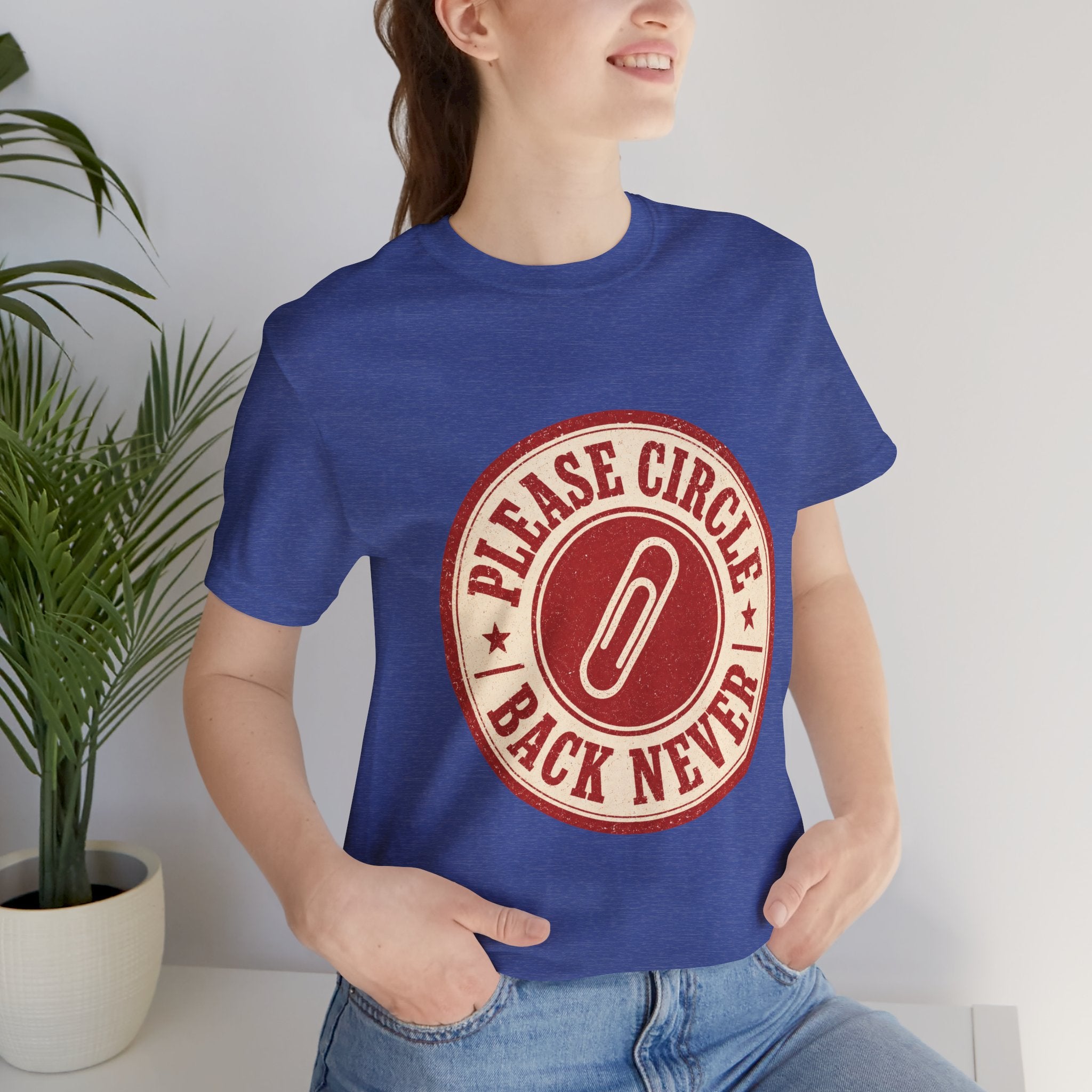 Color: Heather True Royal | Mockup 3