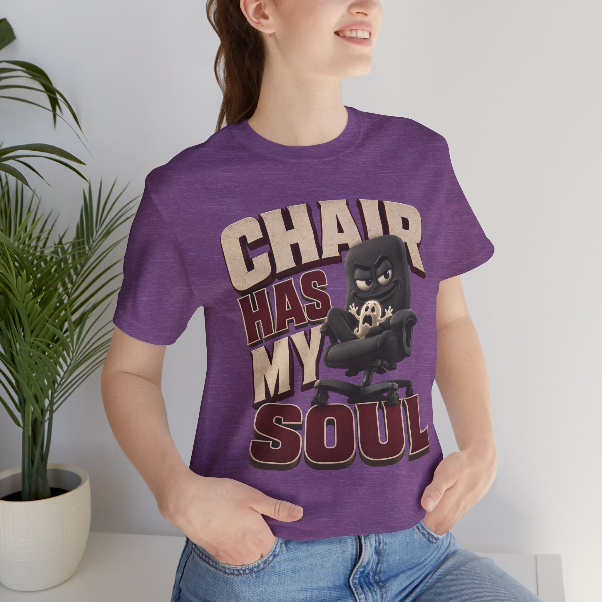 Color: Heather Team Purple | Mockup 3