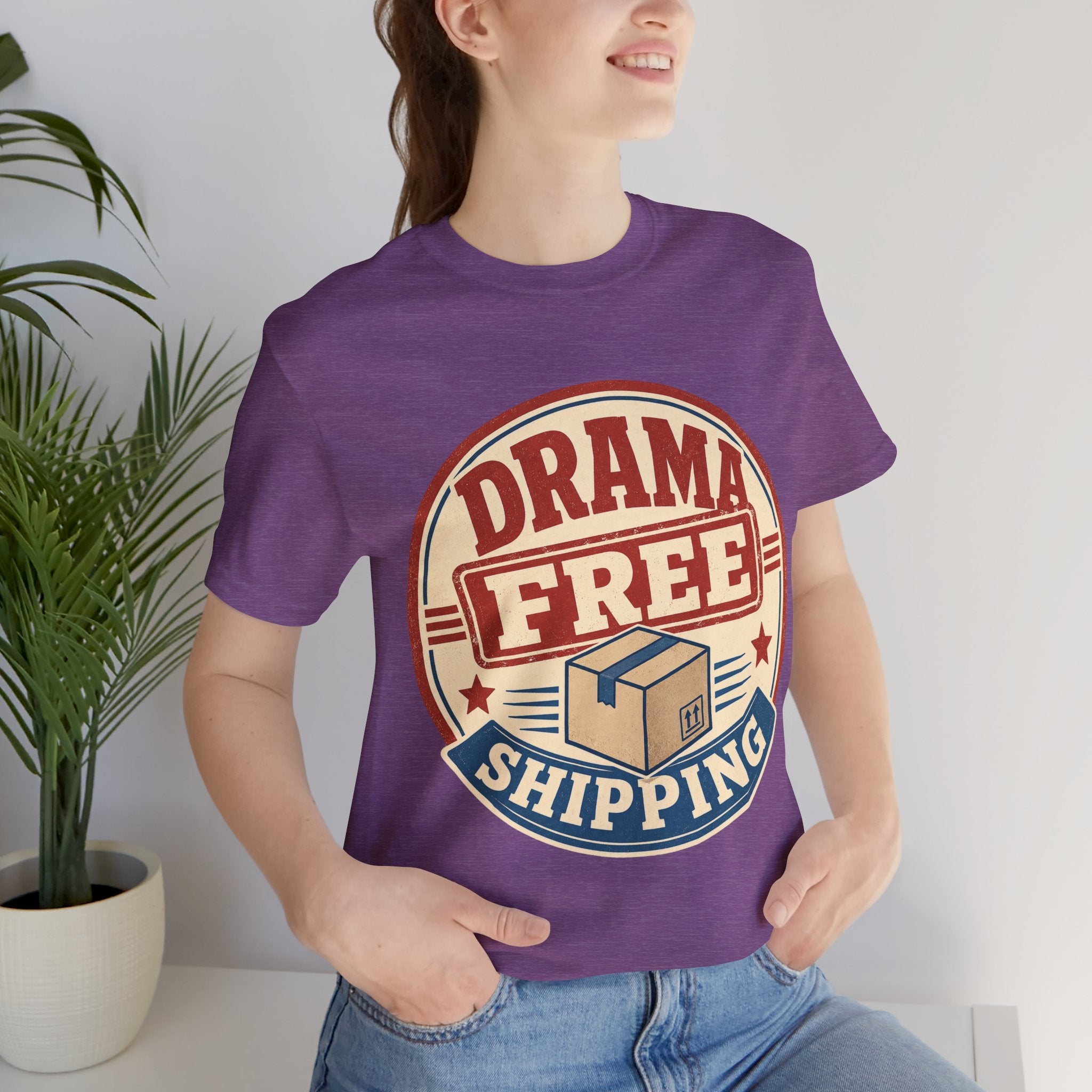 Color: Heather Team Purple | Mockup 3