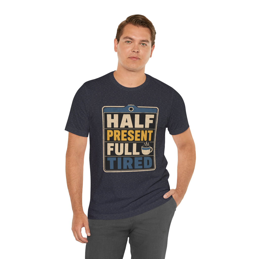 Color: Heather Navy | Mockup 2