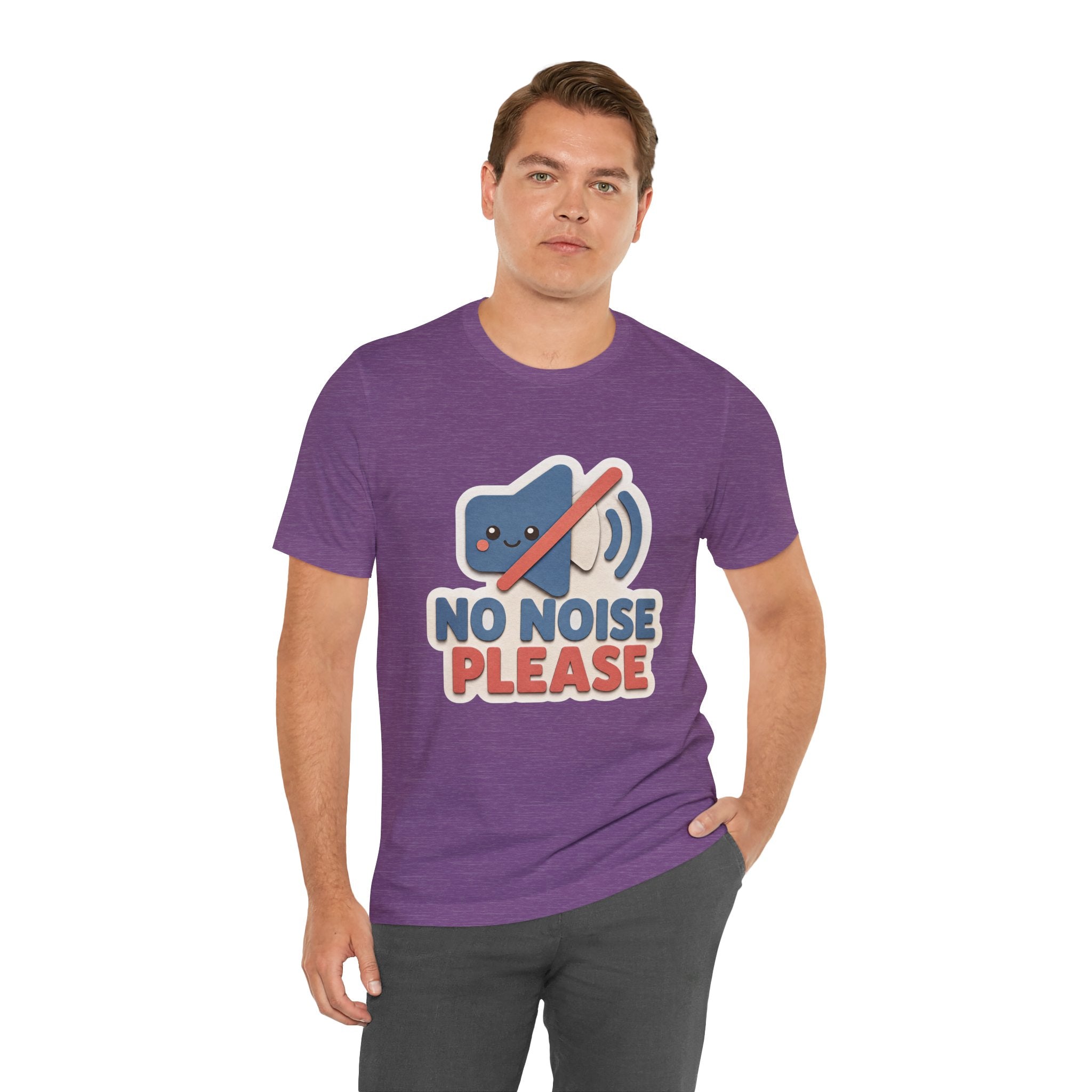Color: Heather Team Purple | Mockup 2