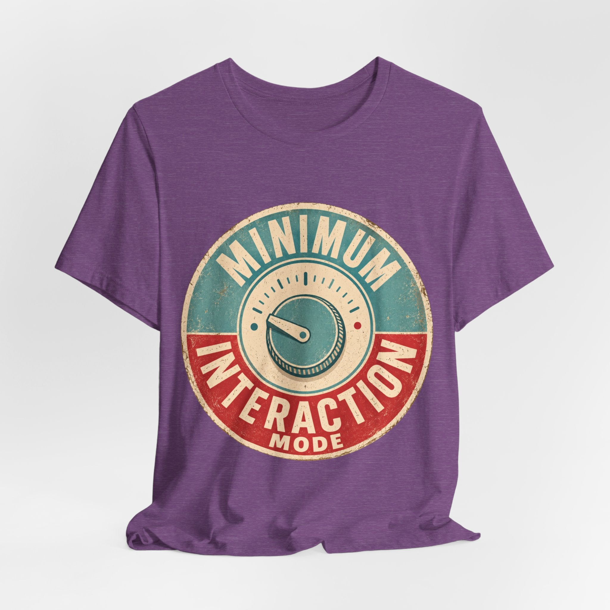 Color: Heather Team Purple | Mockup 3