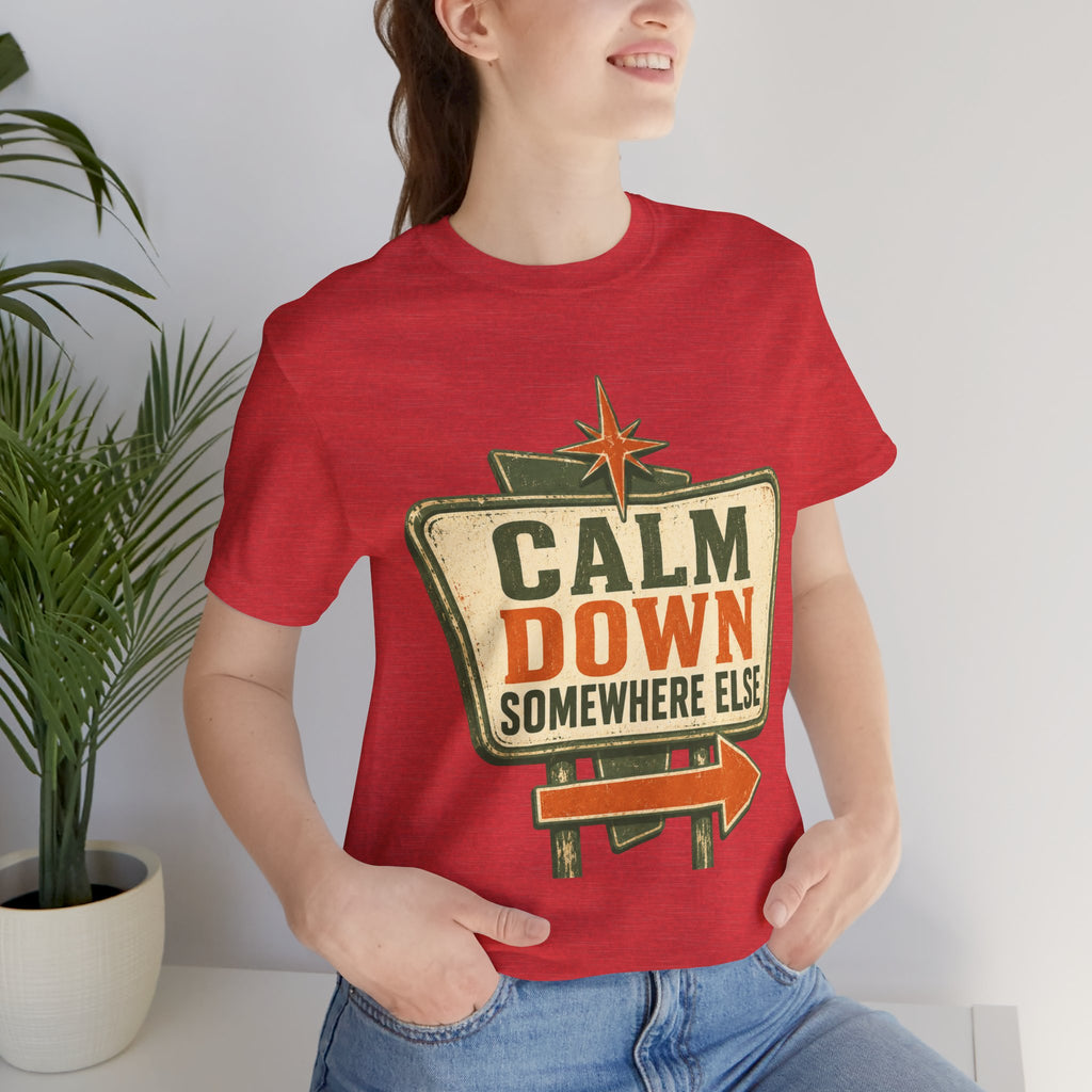 Color: Heather Red | Mockup 3