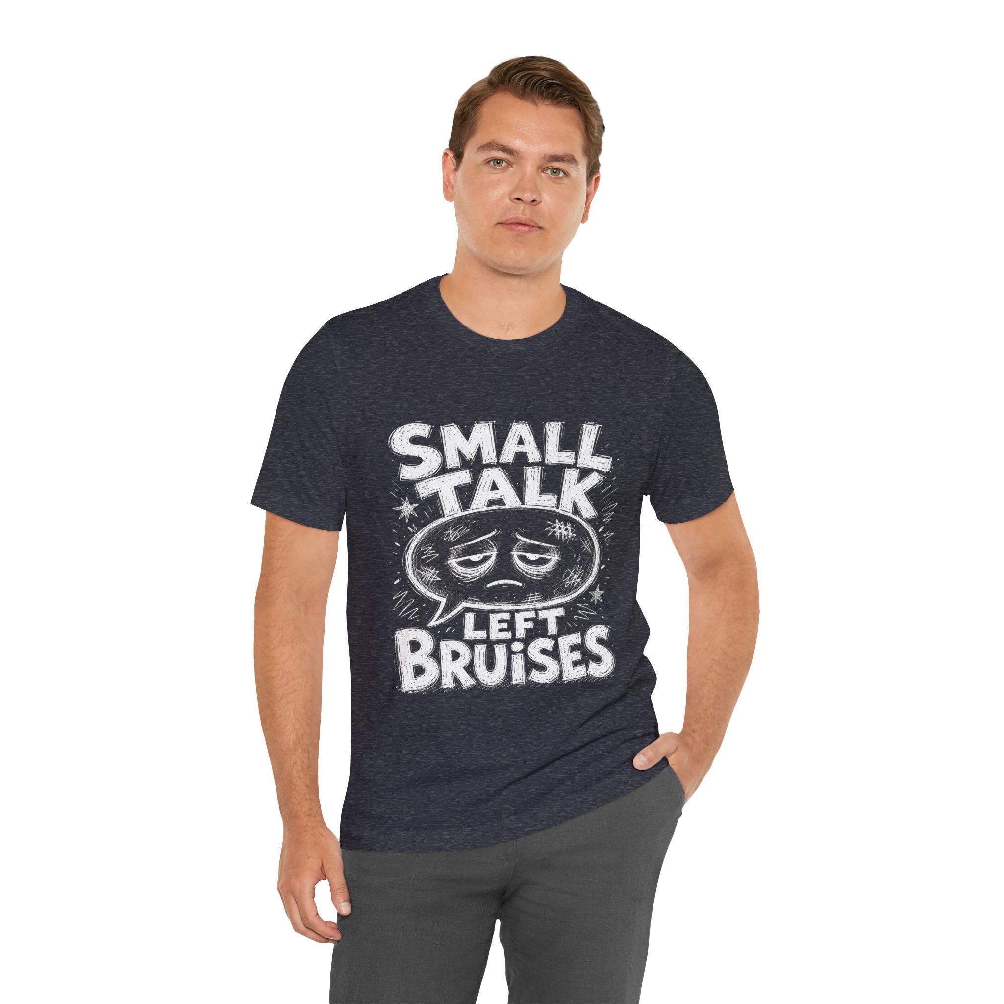 Color: Heather Navy | Mockup 2