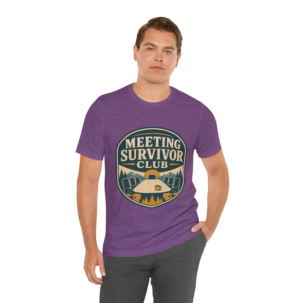 Color: Heather Team Purple | Mockup 2