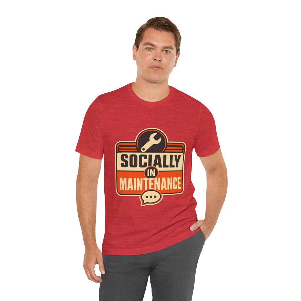 Color: Heather Red | Mockup 2