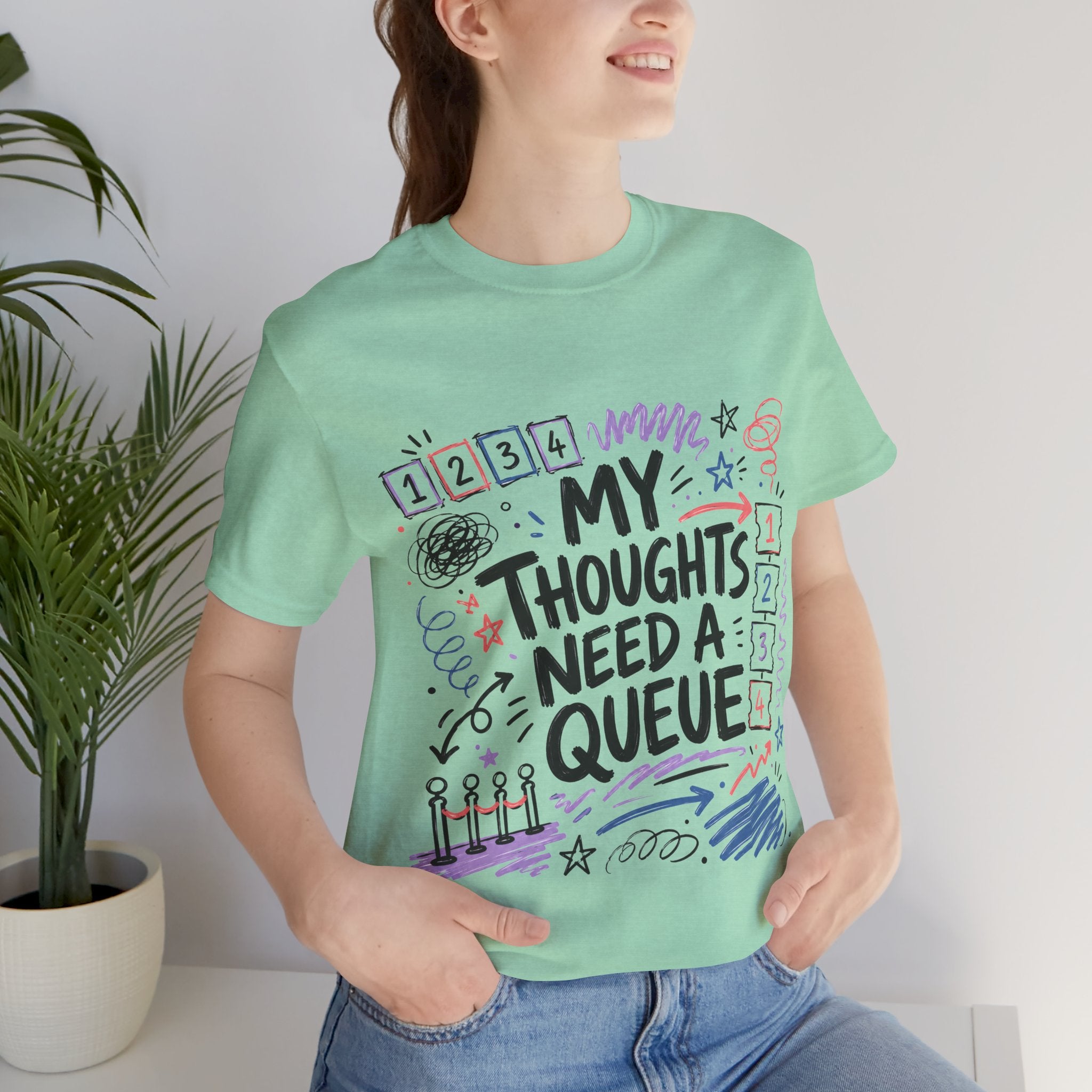 Color: Heather Mint | Mockup 3
