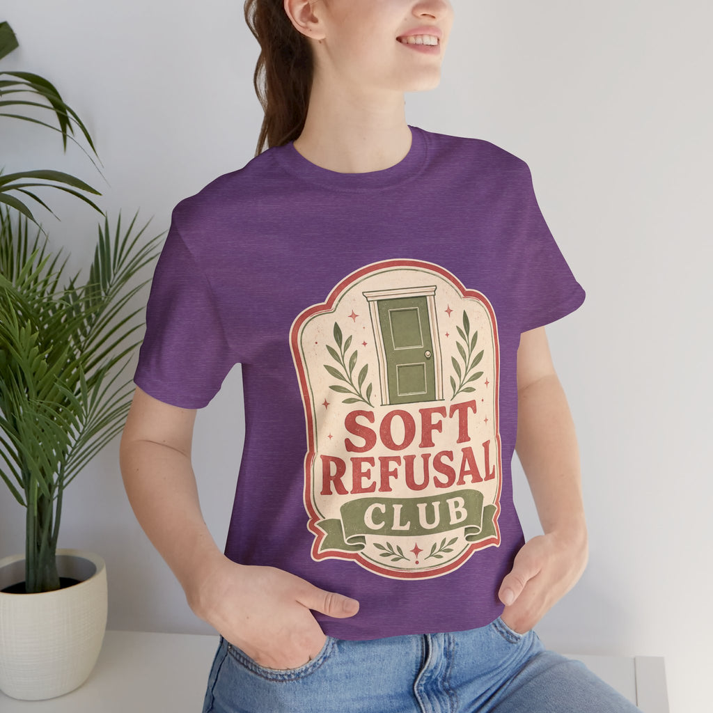 Color: Heather Team Purple | Mockup 3