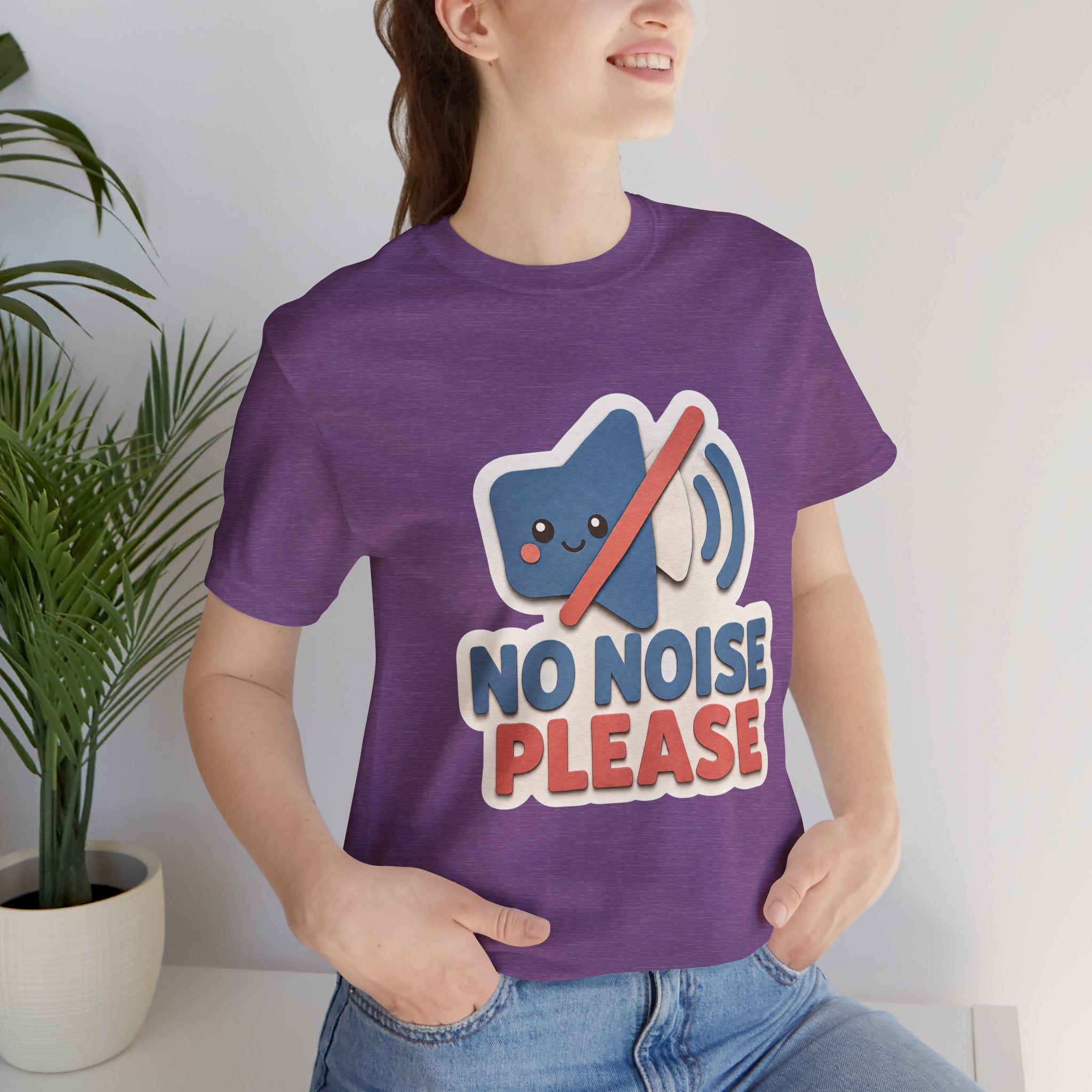 Color: Heather Team Purple | Mockup 3