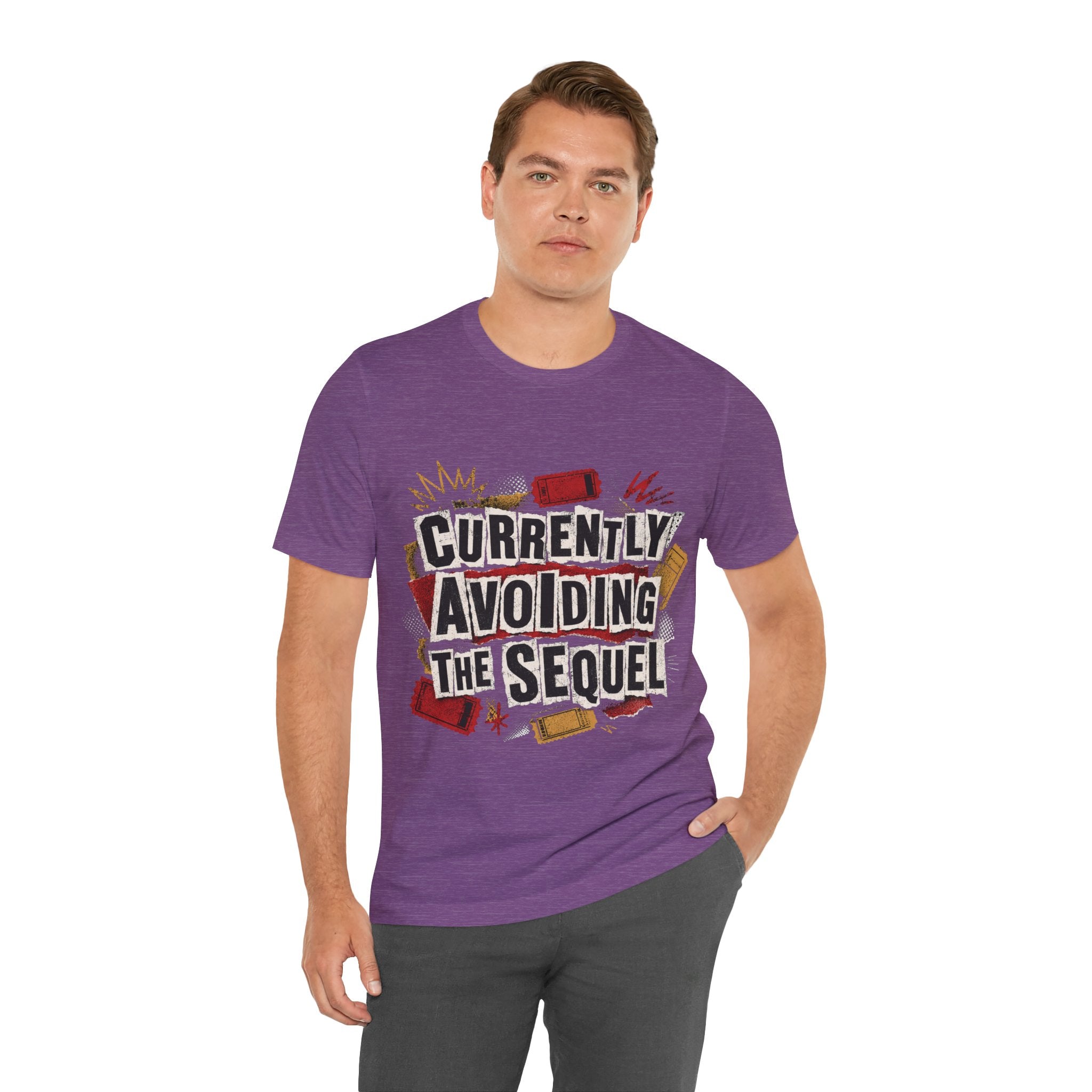 Color: Heather Team Purple | Mockup 2