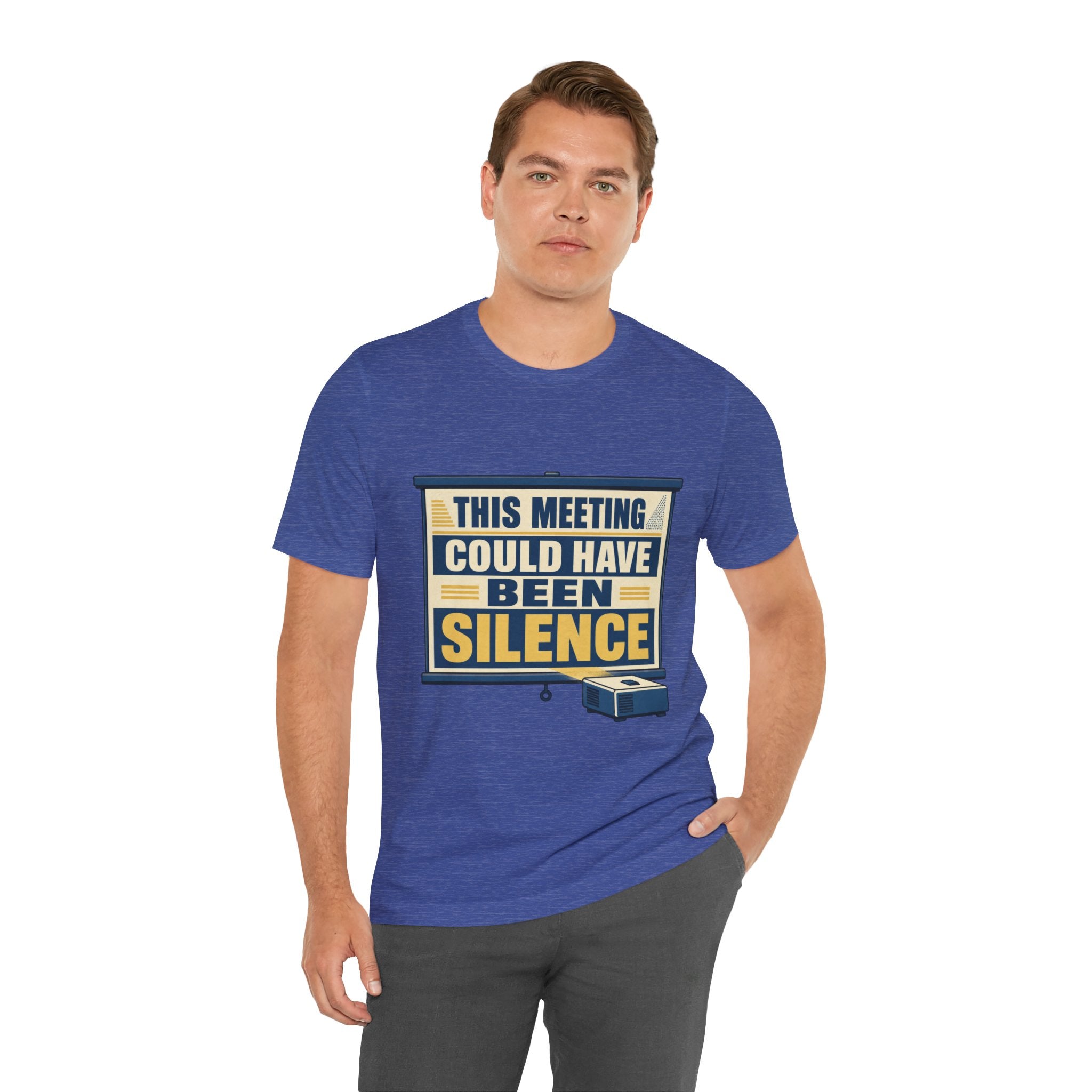 Color: Heather True Royal | Mockup 2