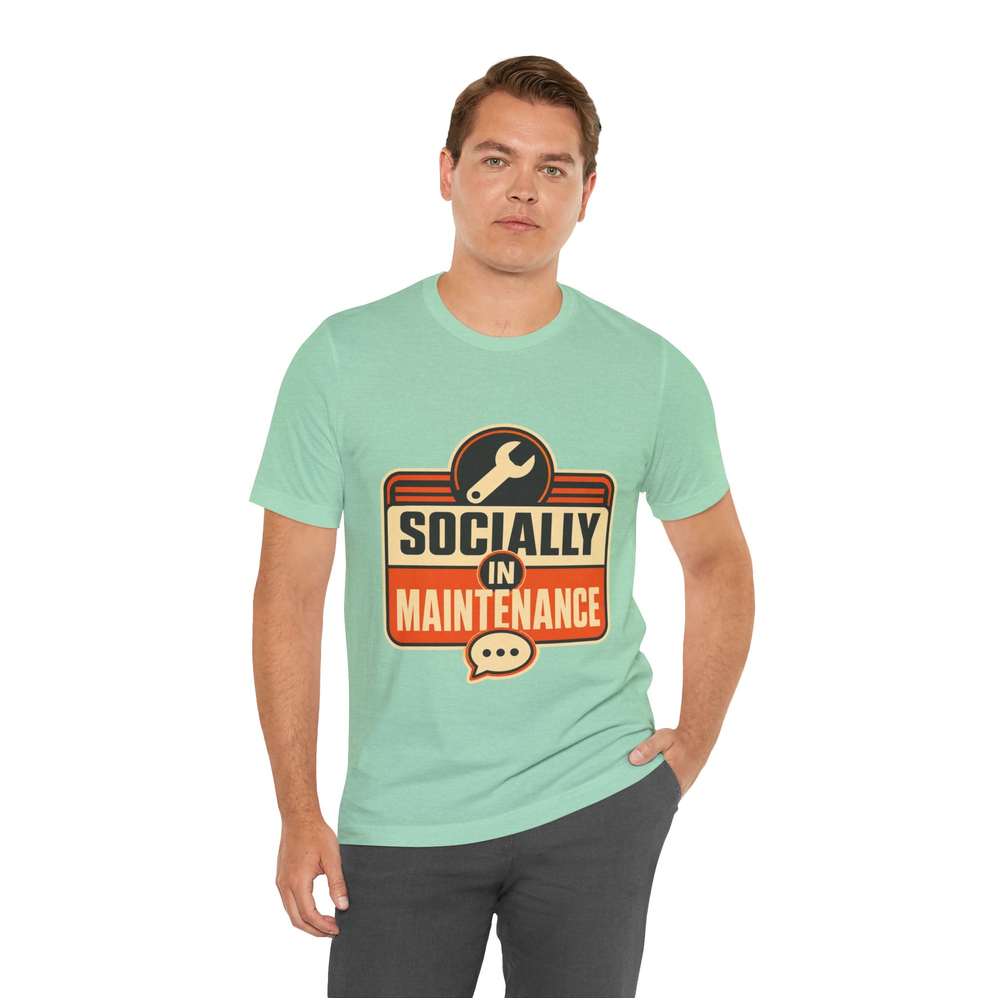 Color: Heather Mint | Mockup 2