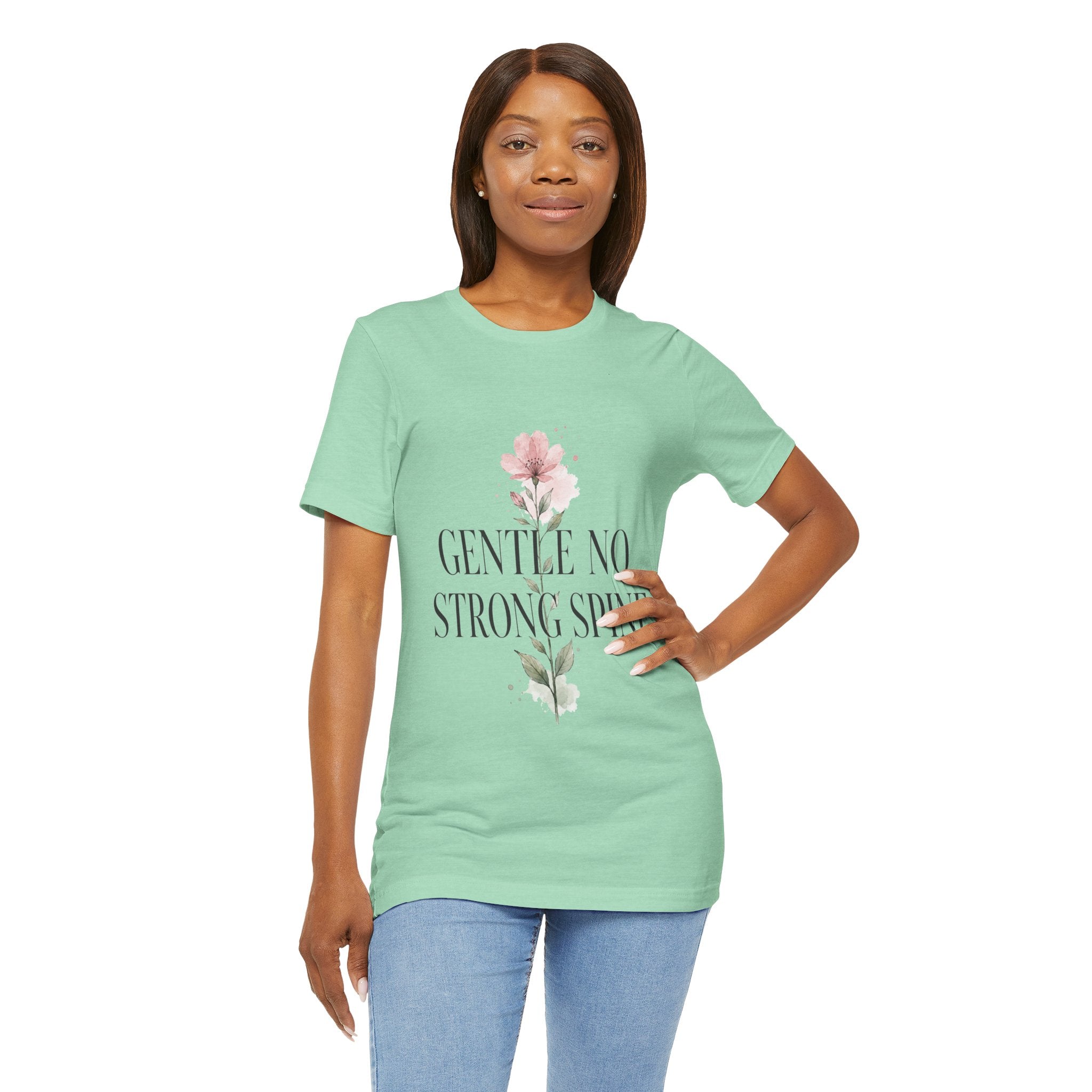 Color: Heather Mint | Mockup 2