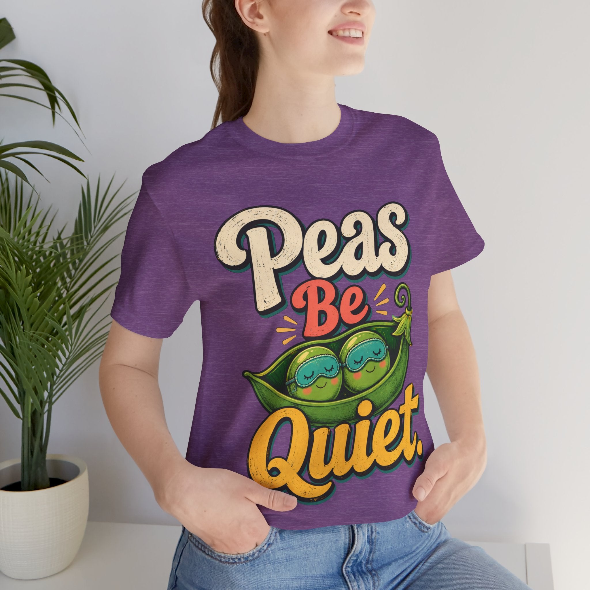 Color: Heather Team Purple | Mockup 3