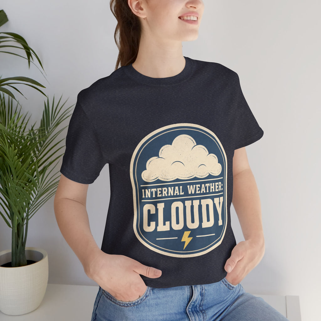 Color: Heather Navy | Mockup 3