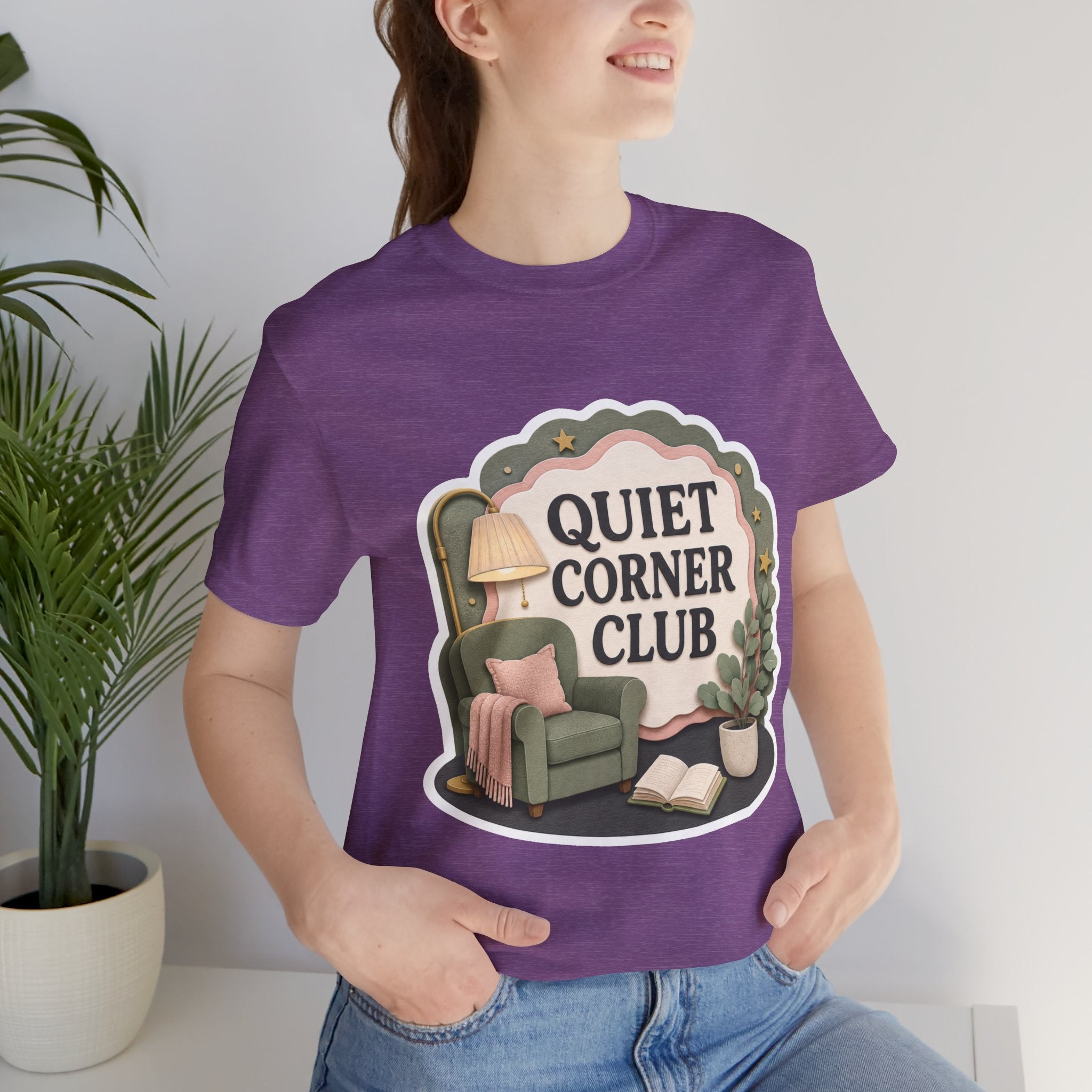 Color: Heather Team Purple | Mockup 3