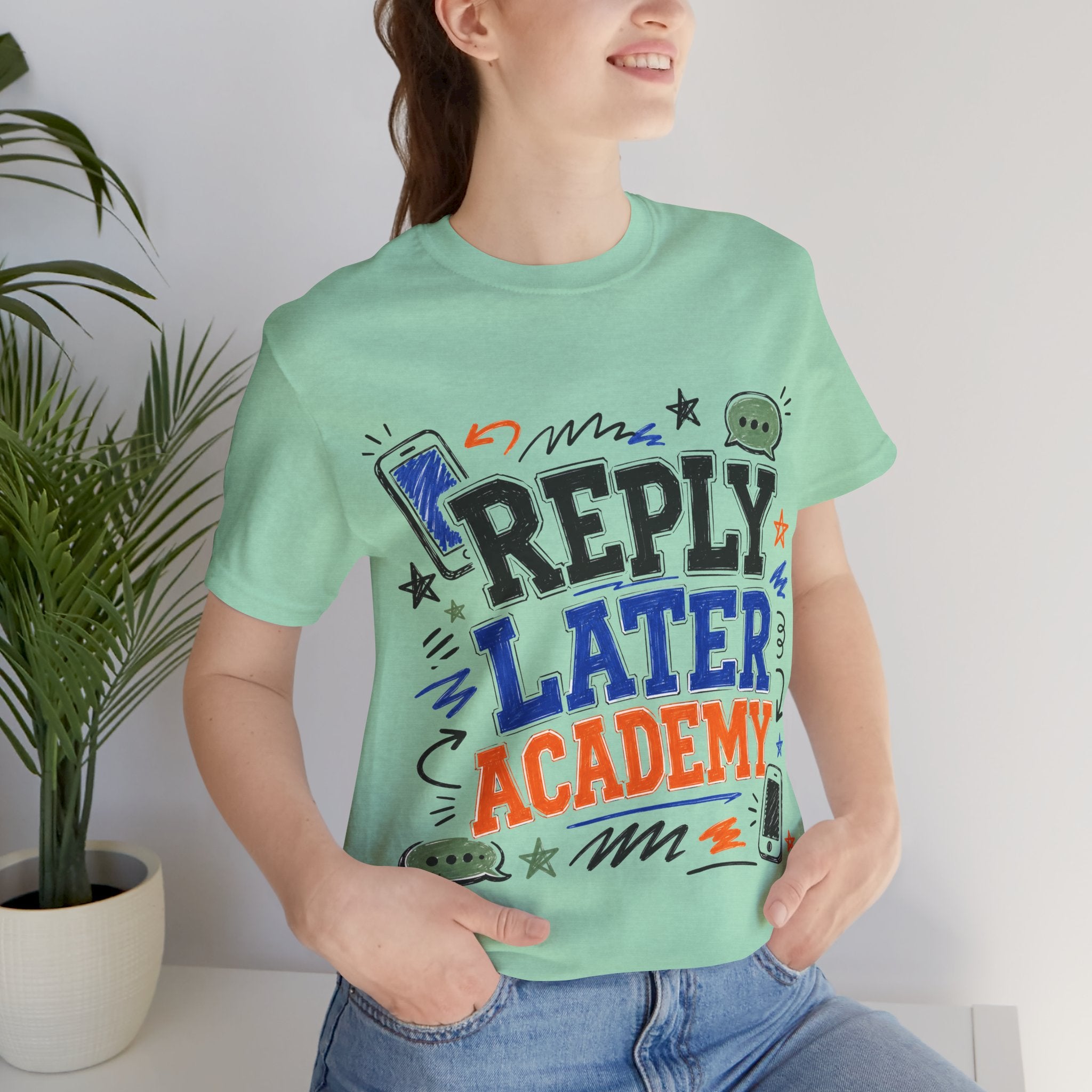 Color: Heather Mint | Mockup 3