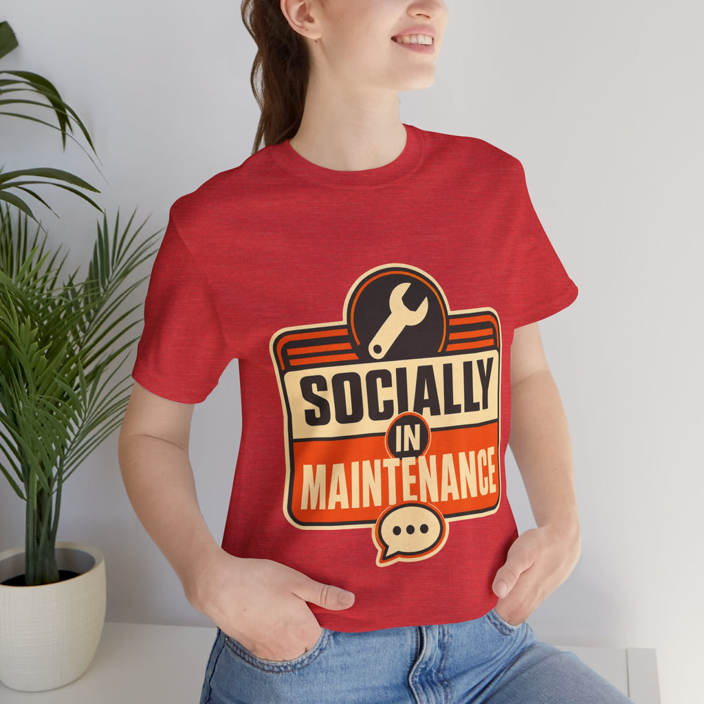 Color: Heather Red | Mockup 3