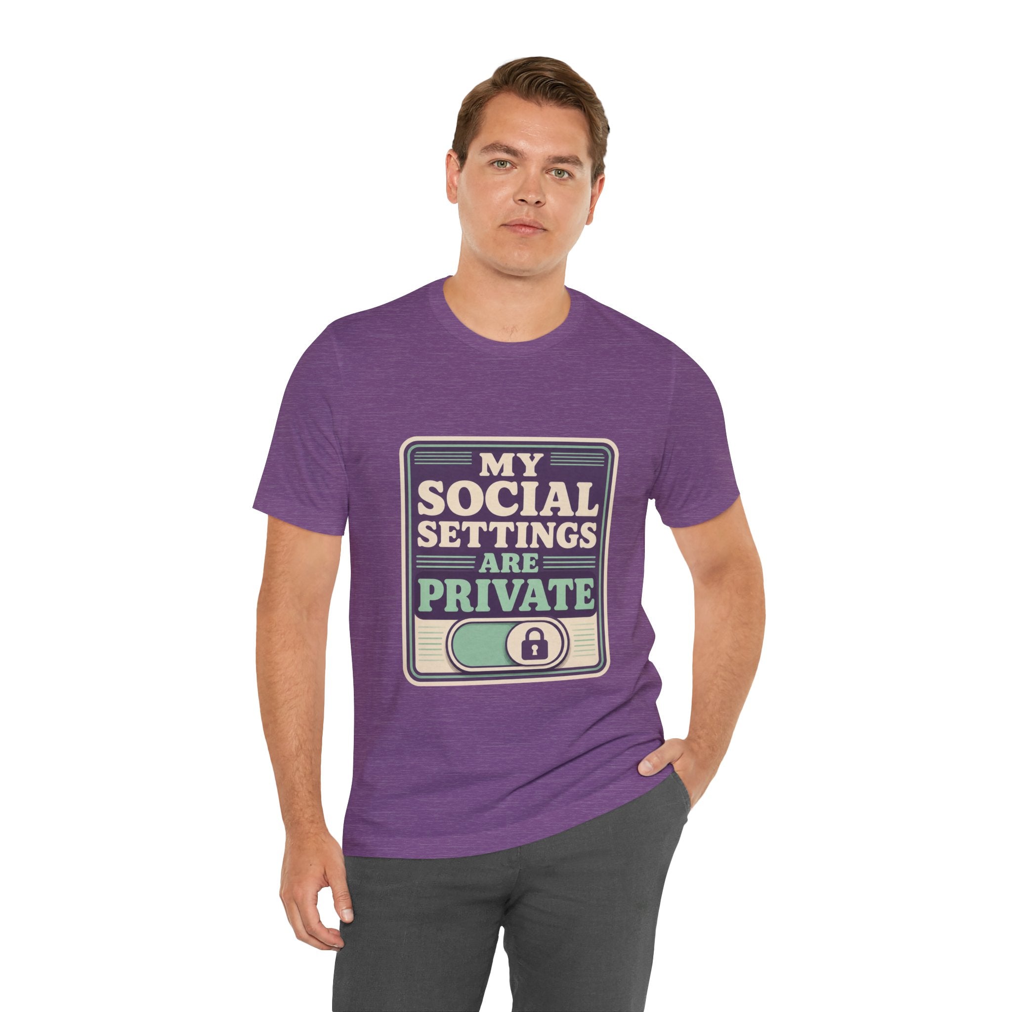 Color: Heather Team Purple | Mockup 2