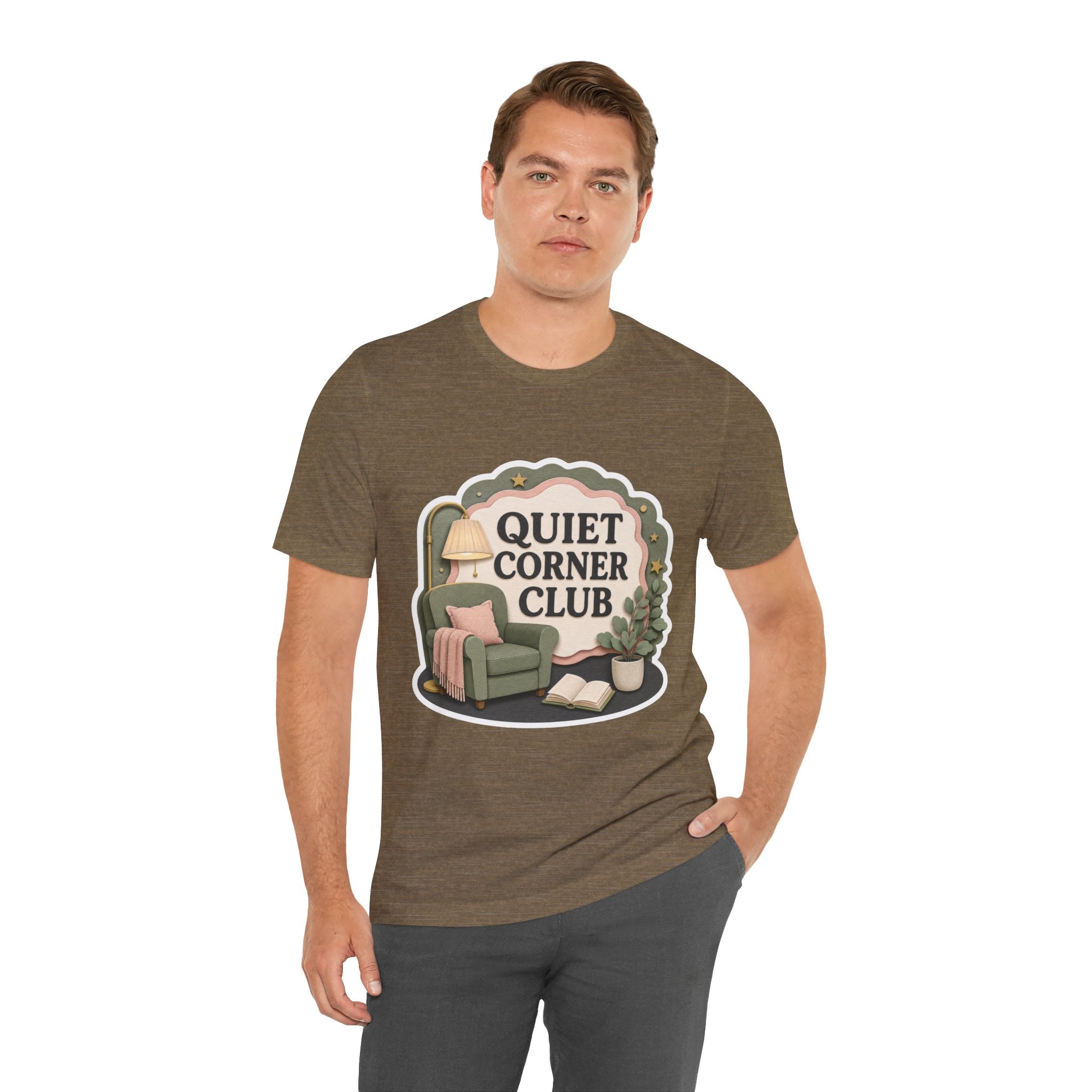 Color: Heather Olive | Mockup 2