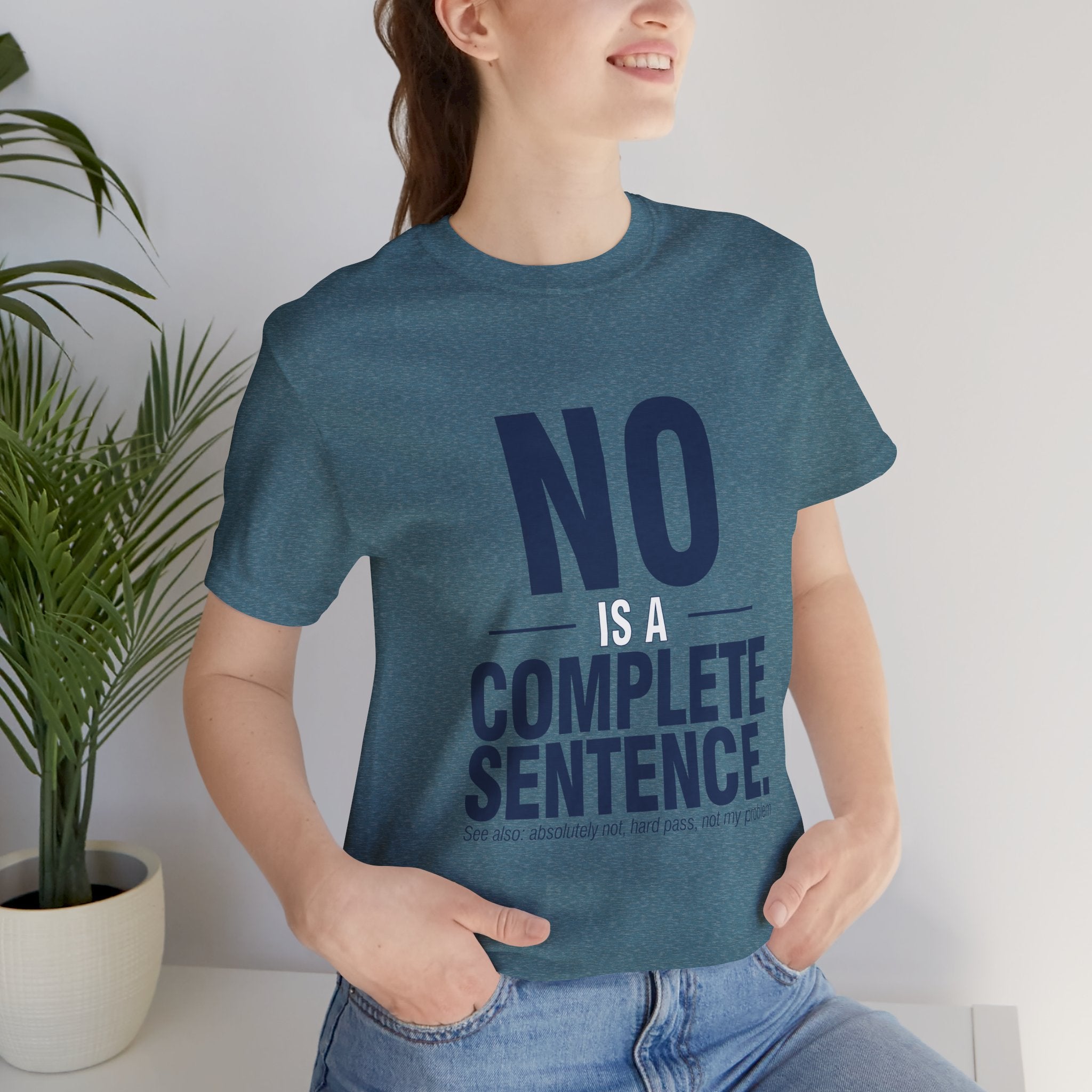 Color: Heather Deep Teal | Mockup 3