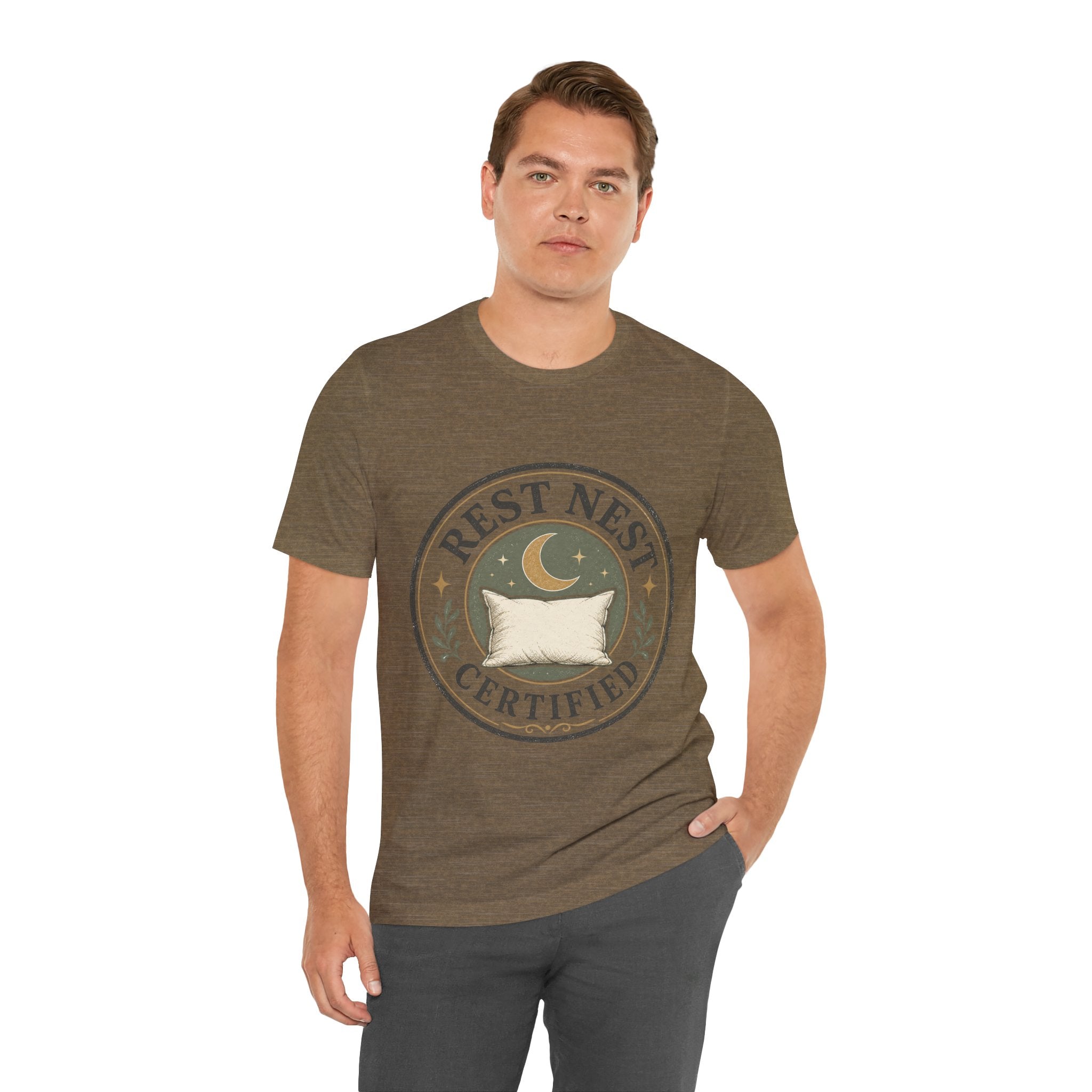 Color: Heather Olive | Mockup 2