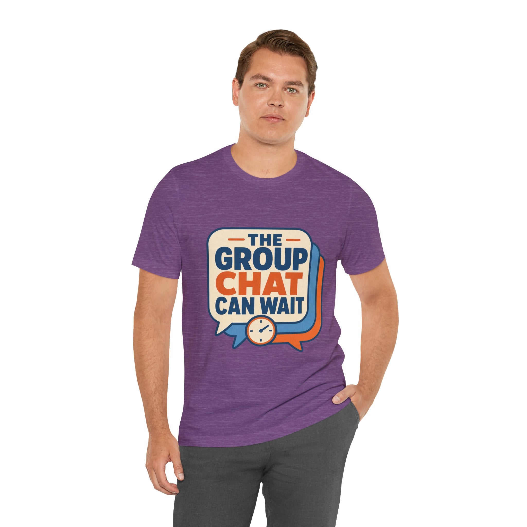 Color: Heather Team Purple | Mockup 2