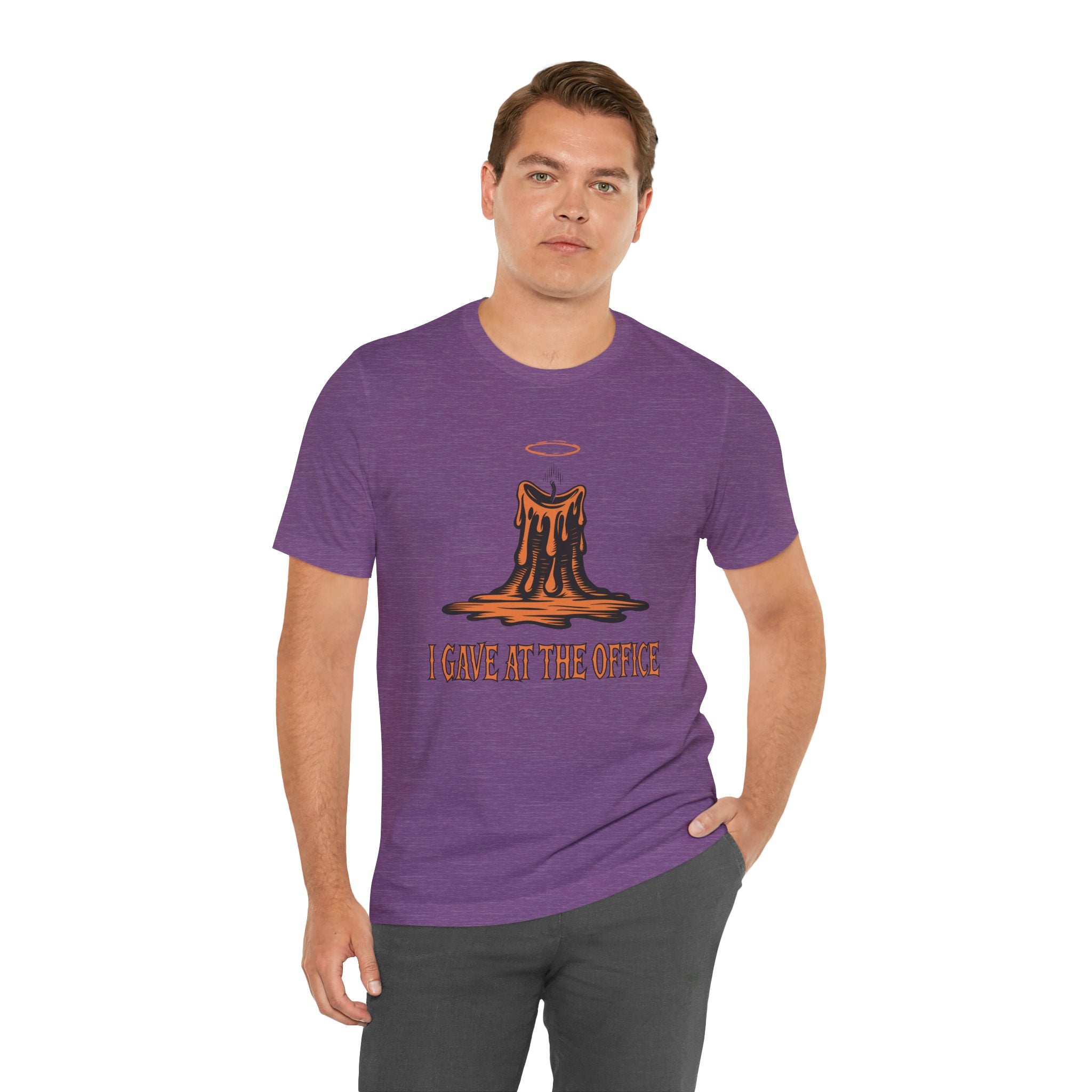 Color: Heather Team Purple | Mockup 2