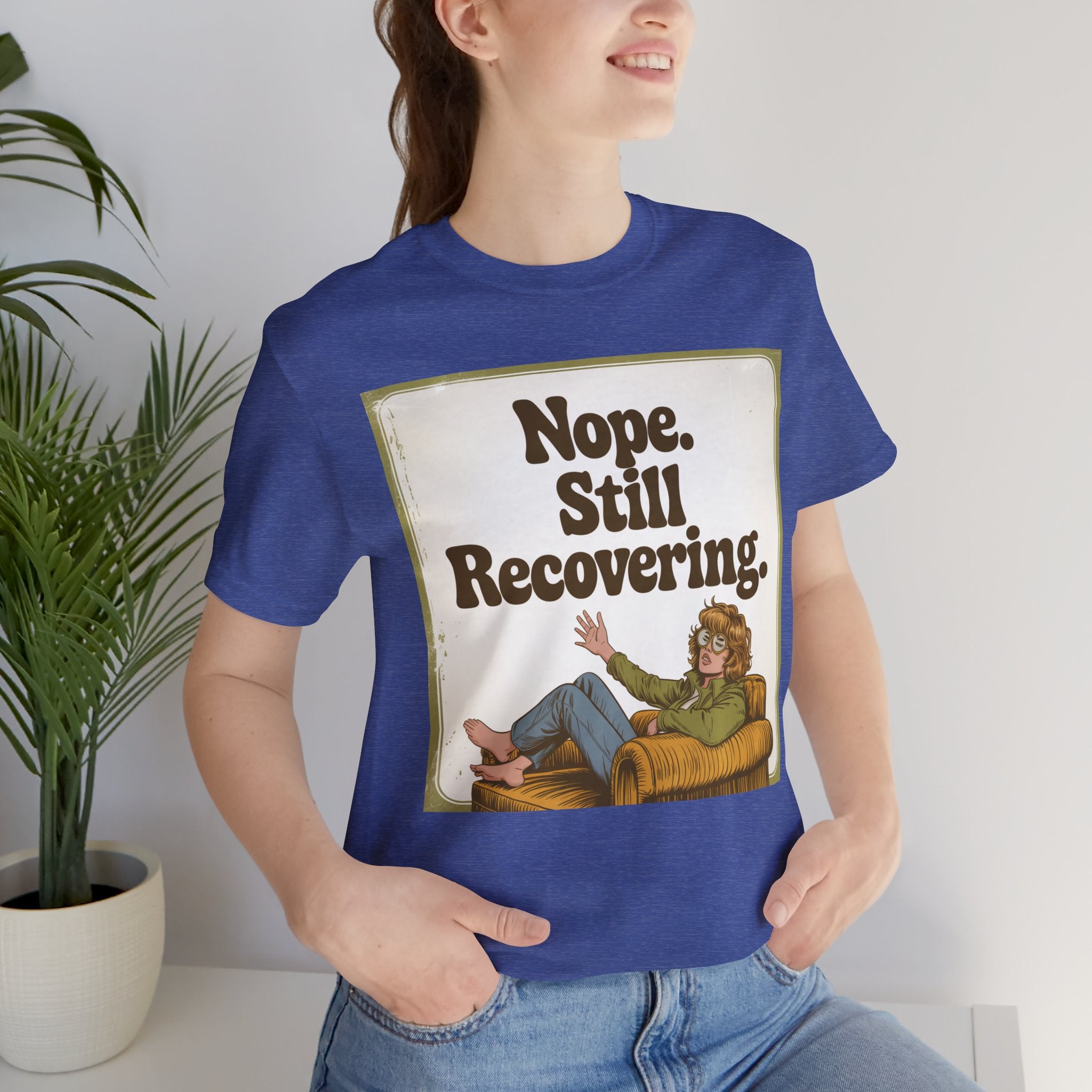 Color: Heather True Royal | Mockup 3